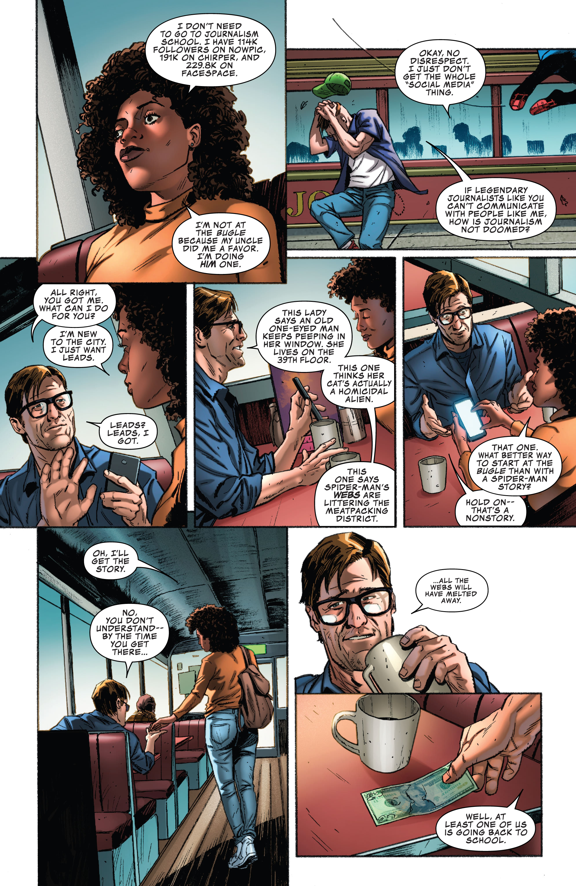Read online Amazing Spider-Man: The Daily Bugle comic -  Issue #1 - 9