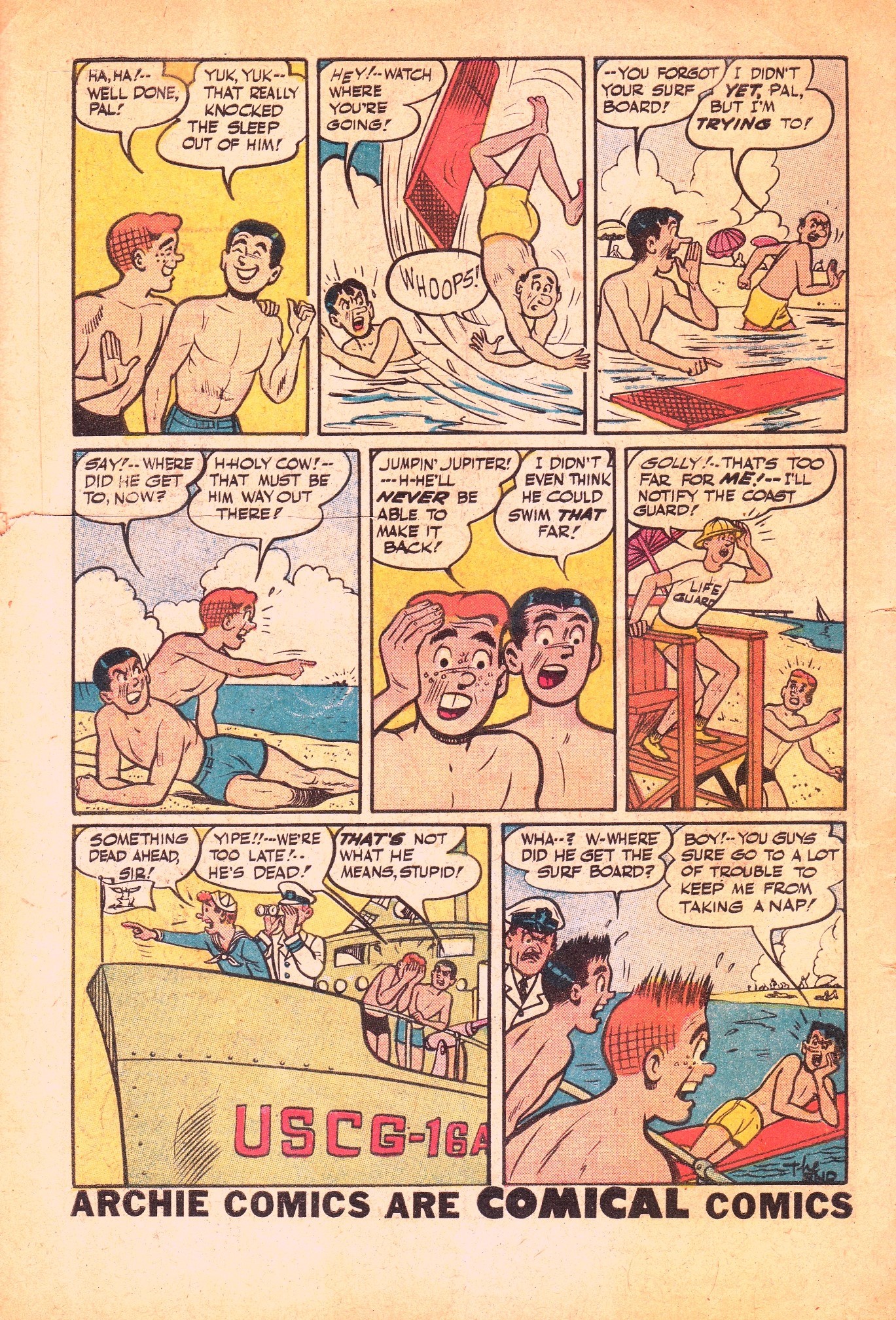 Read online Archie's Pal Jughead comic -  Issue #43 - 34