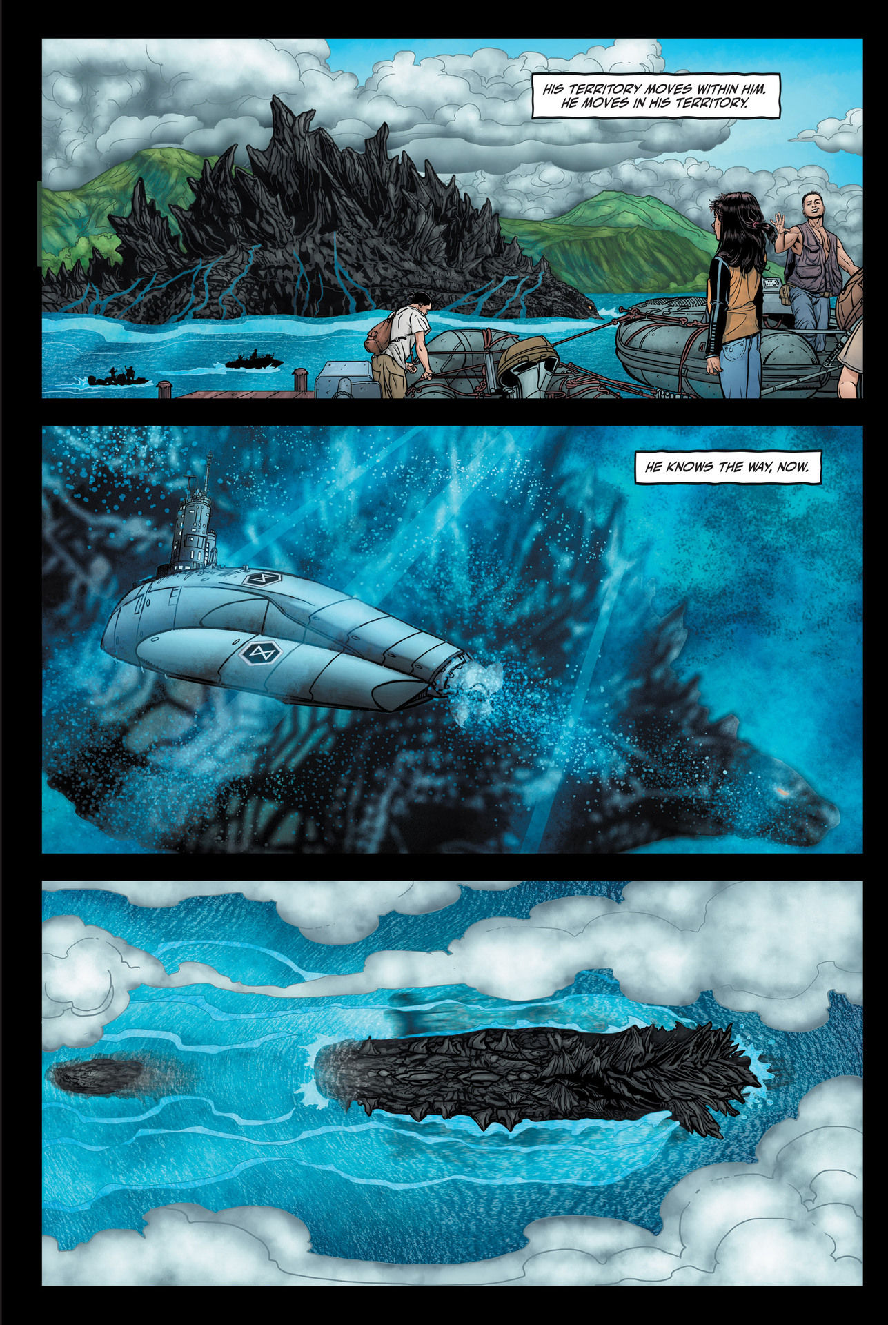 Read online Godzilla Dominion comic -  Issue # Full - 54