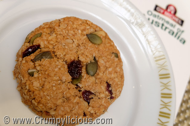 healthy and hearty oatmeal cookie