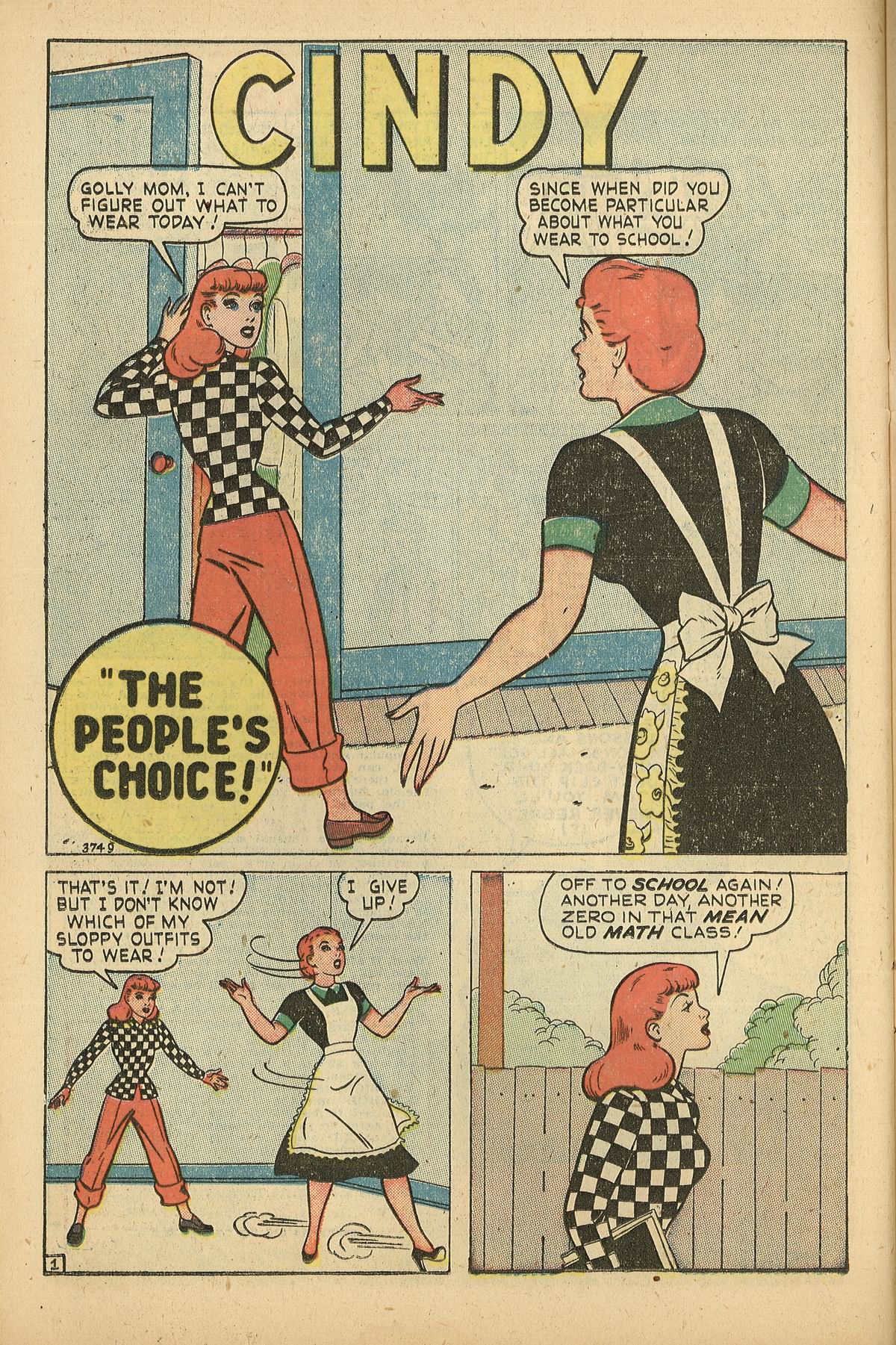 Read online Patsy Walker comic -  Issue #22 - 37