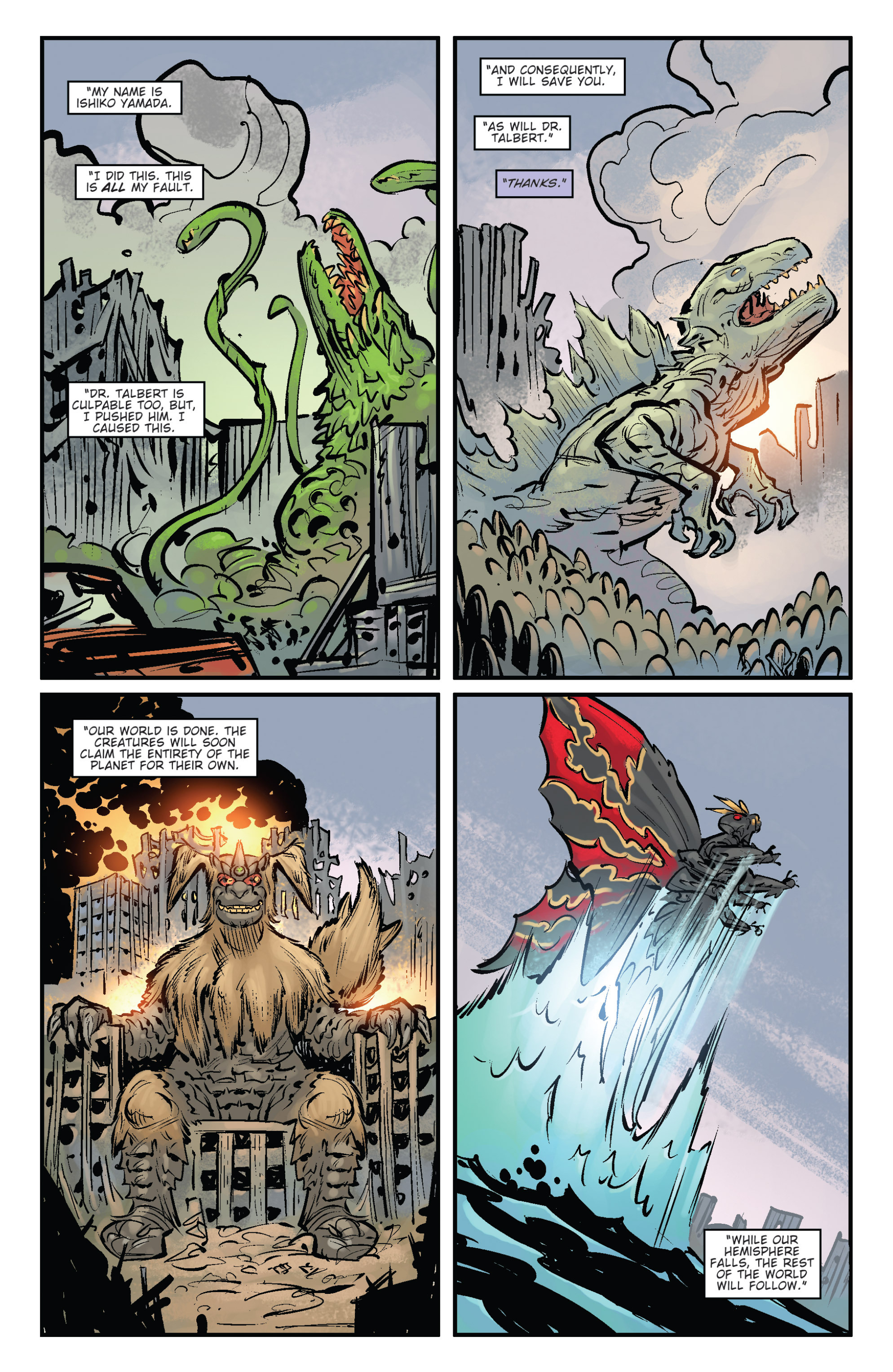 Read online Godzilla: Oblivion comic -  Issue #5 - 11