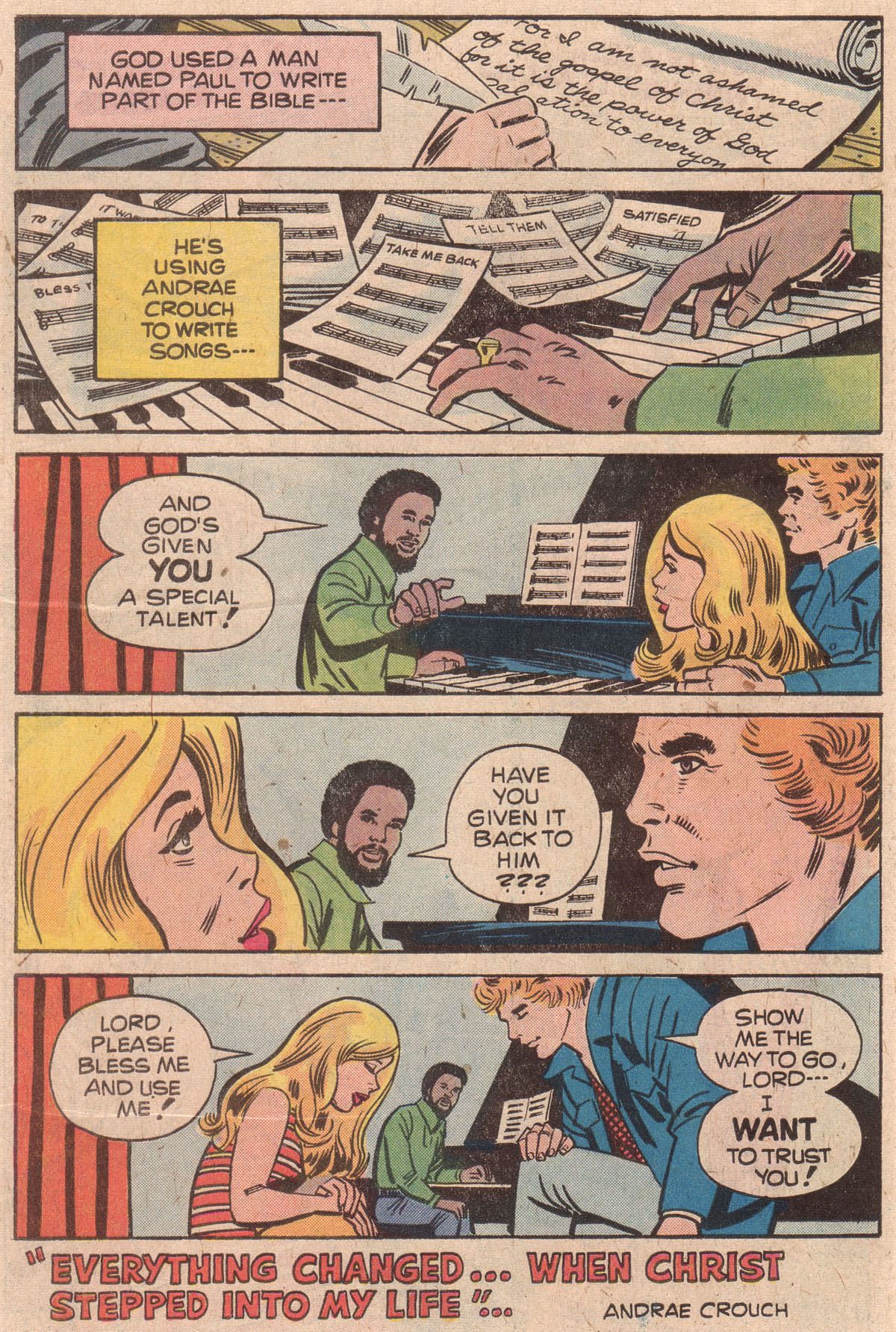 Read online On the Road with Andrae Crouch comic -  Issue # Full - 33