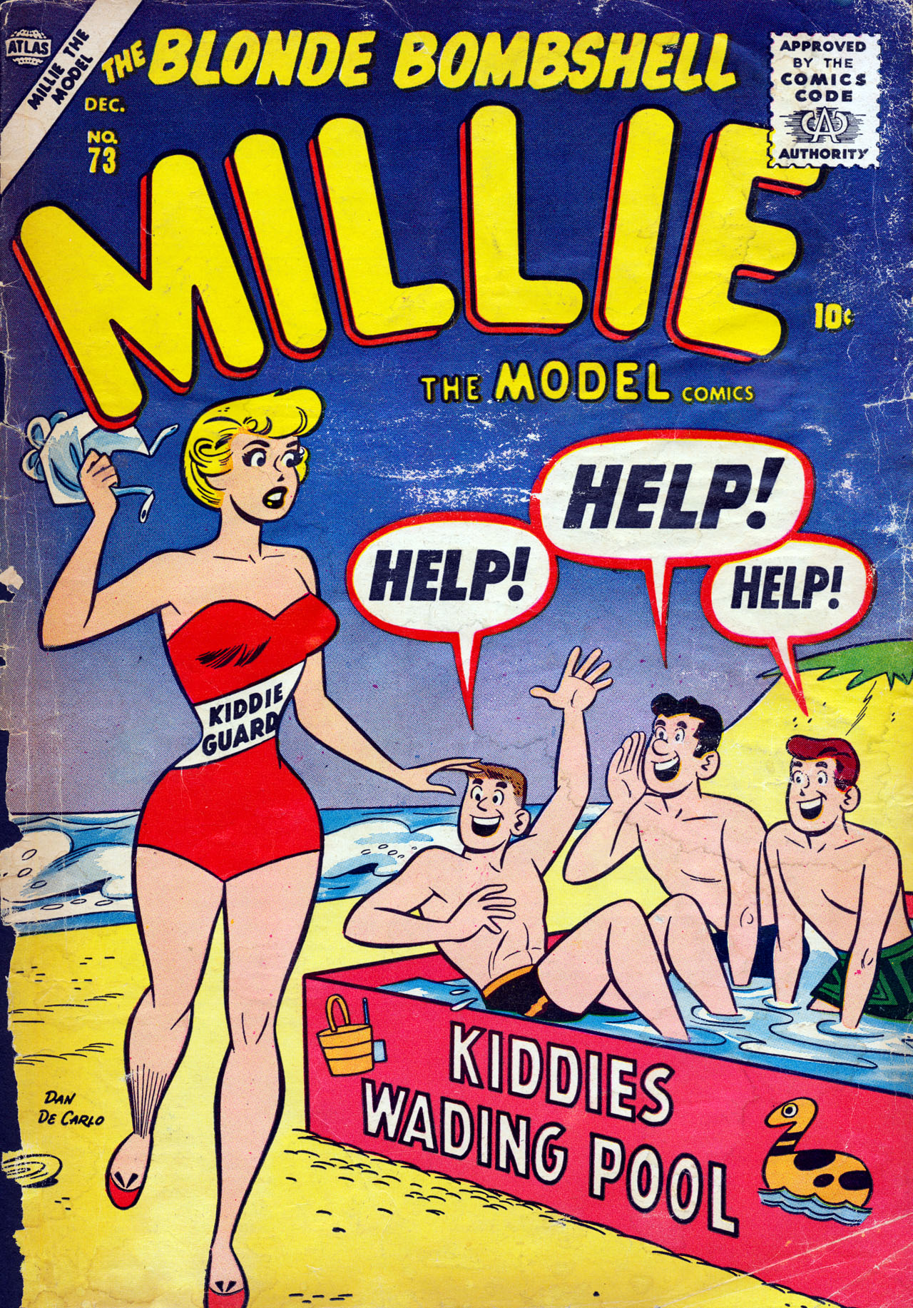 Read online Millie the Model comic -  Issue #73 - 1