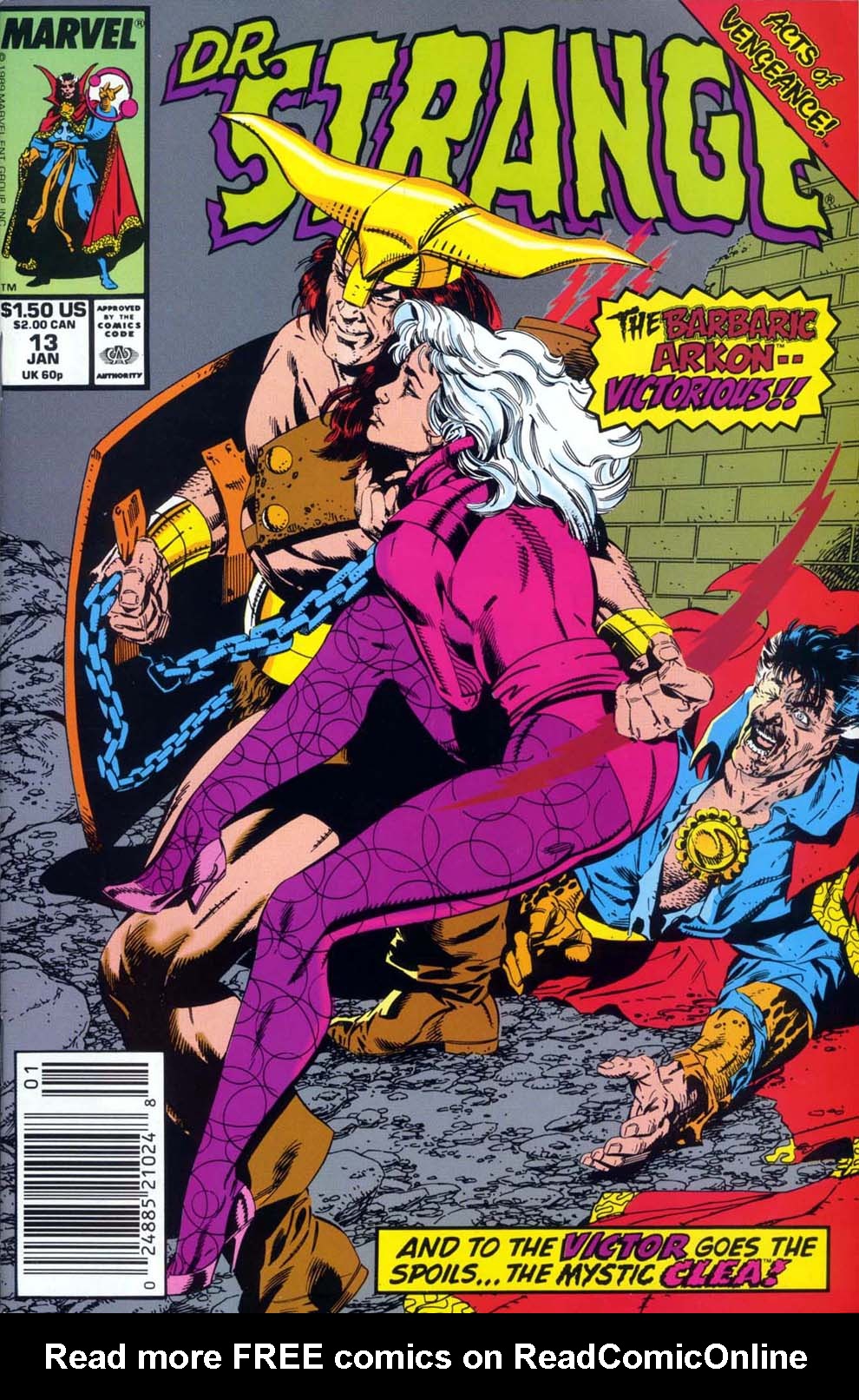Read online Doctor Strange: Sorcerer Supreme comic -  Issue #13 - 1