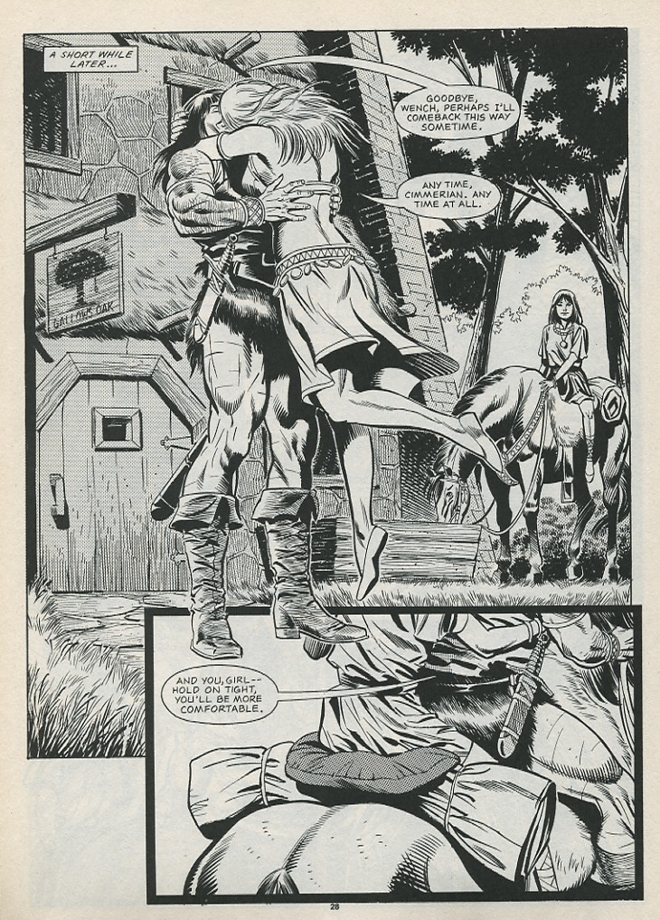 Read online The Savage Sword Of Conan comic -  Issue #188 - 30