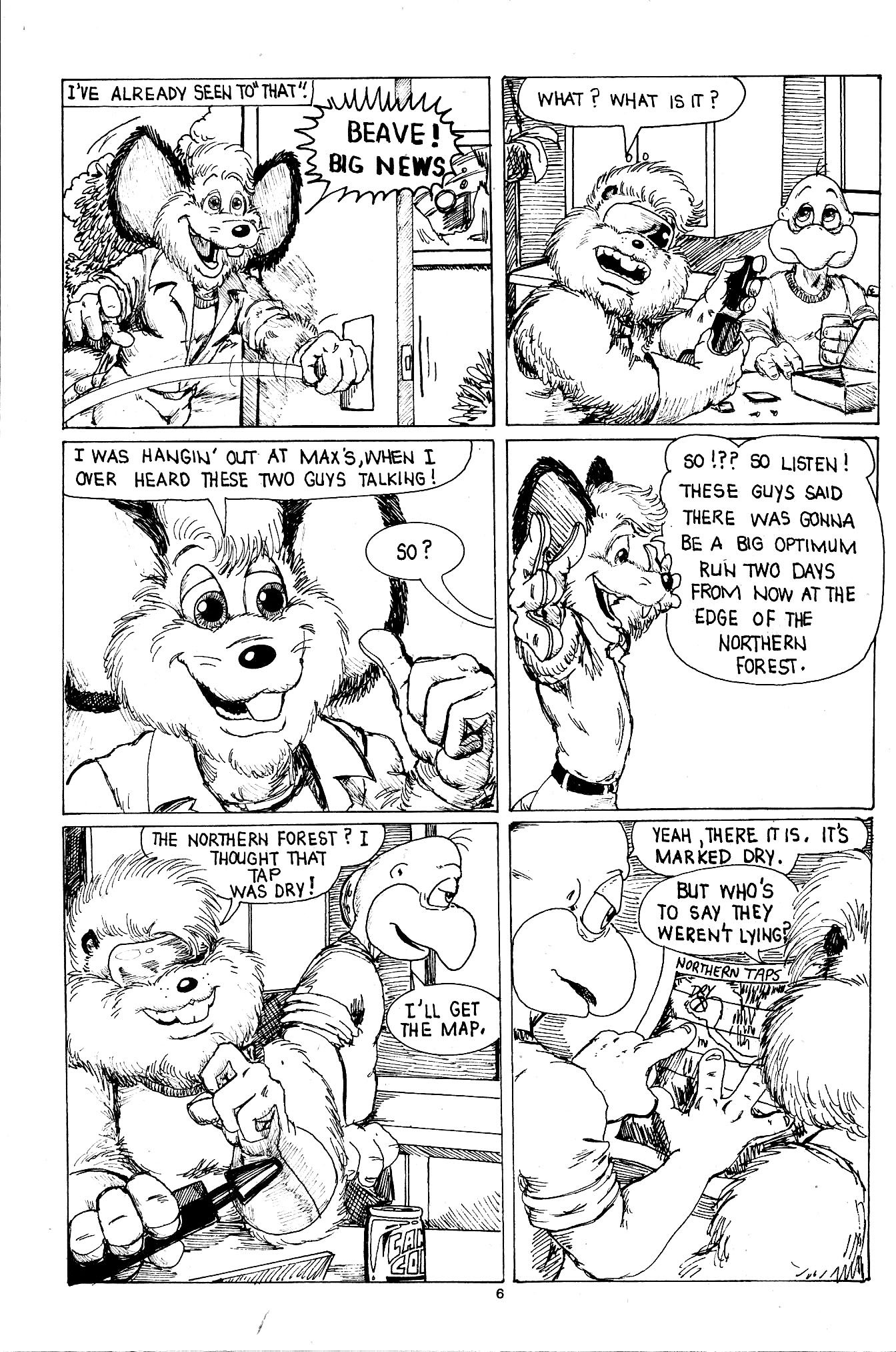 Read online Space Beaver comic -  Issue #4 - 8