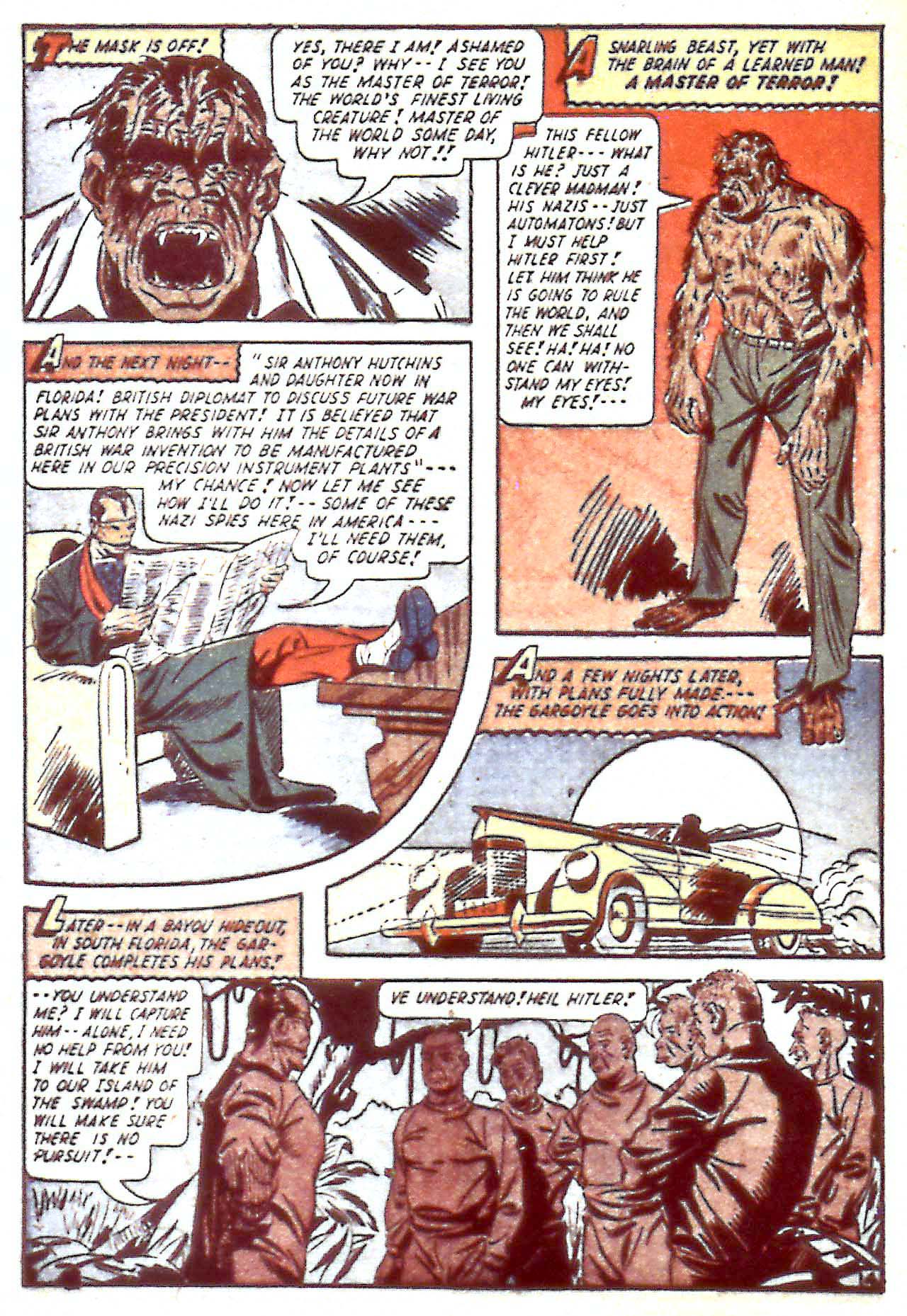 Read online Captain America Comics comic -  Issue #35 - 7