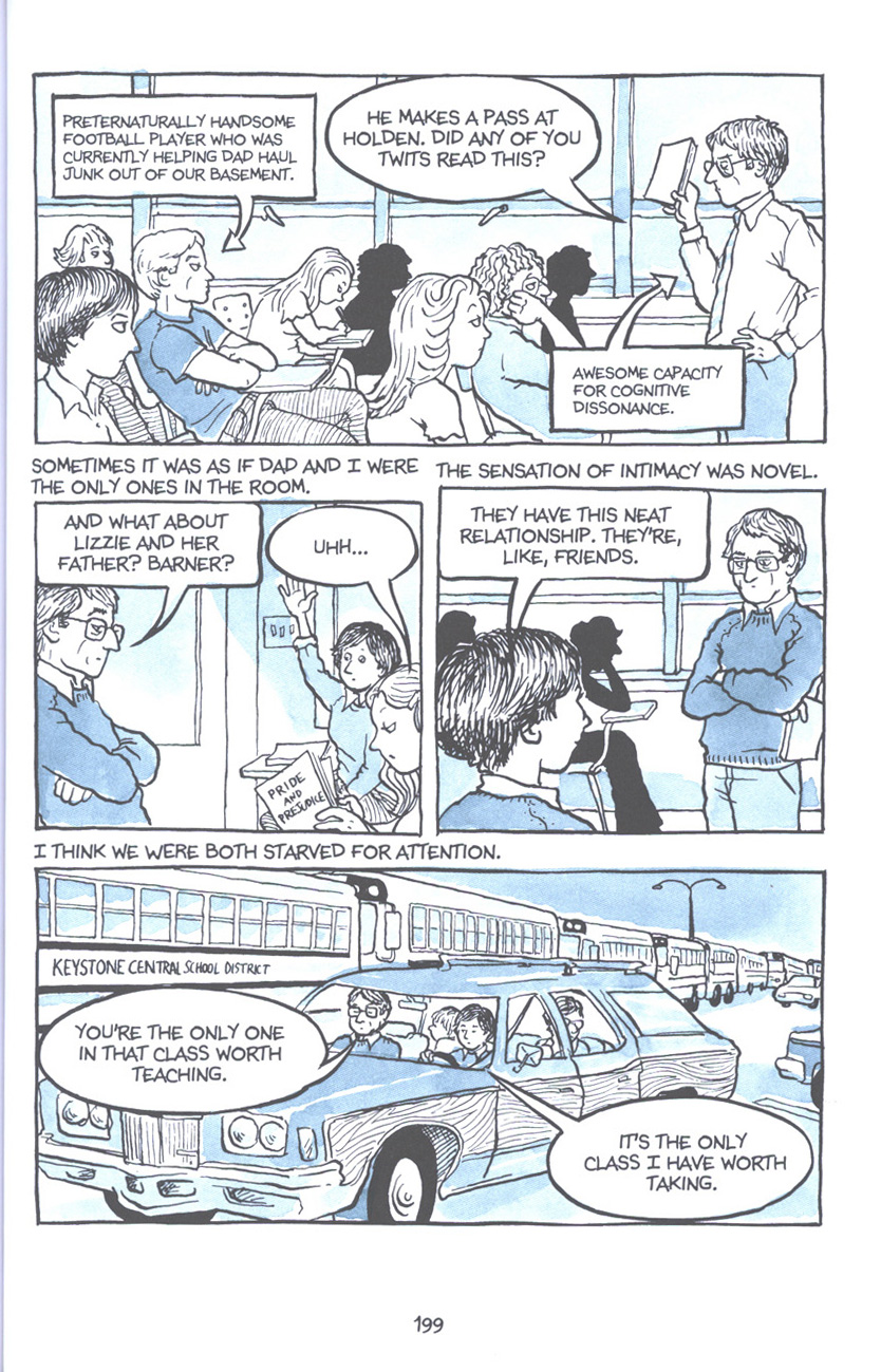Read online Fun Home: A Family Tragicomic comic -  Issue # TPB - 205