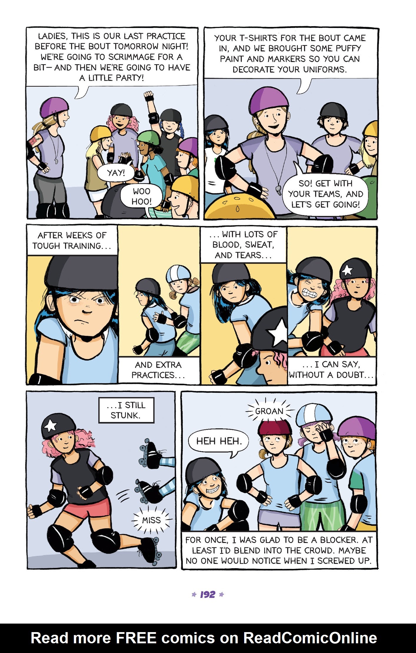 Read online Roller Girl comic -  Issue # TPB (Part 2) - 89