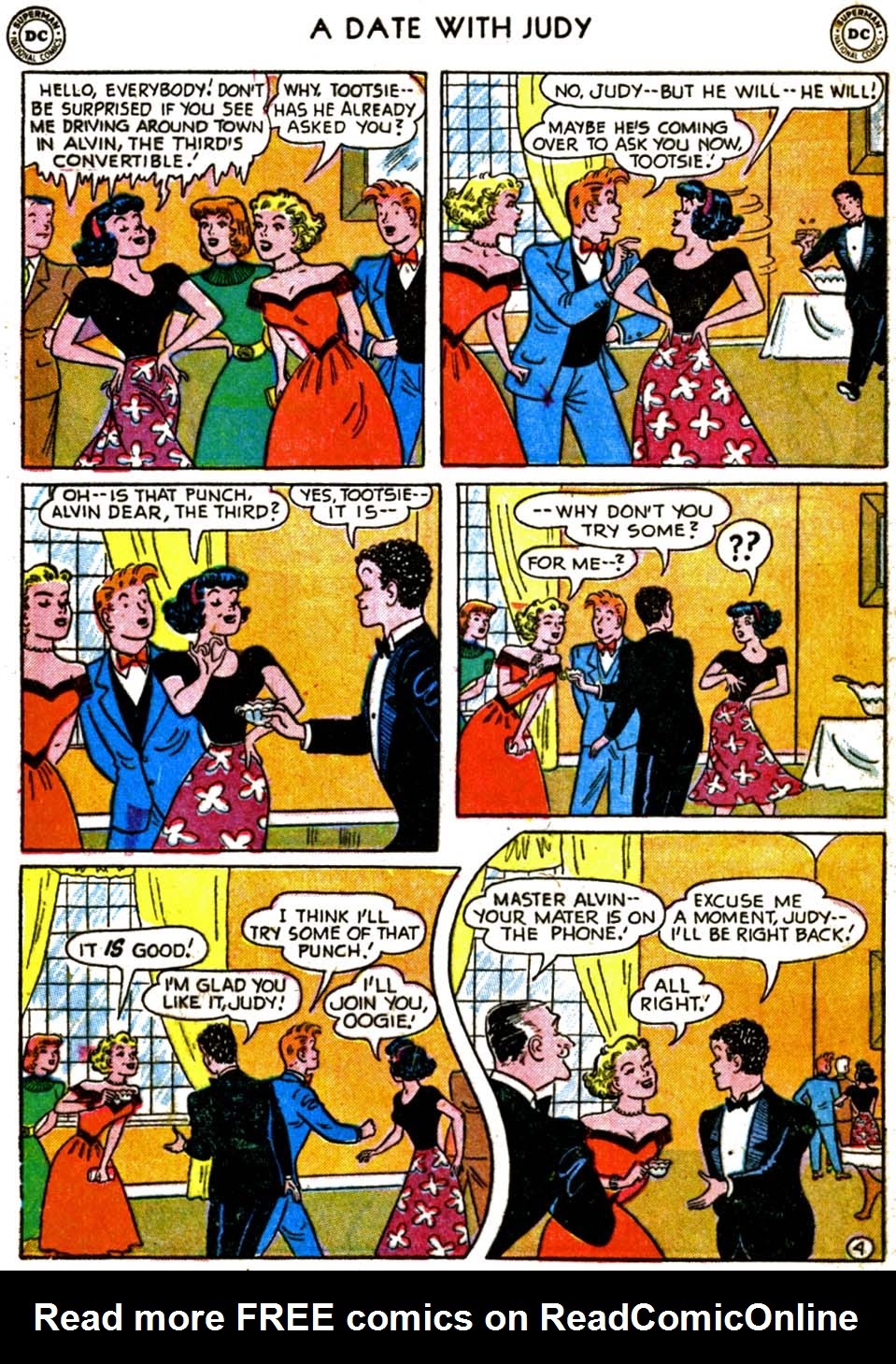 Read online A Date with Judy comic -  Issue #25 - 6
