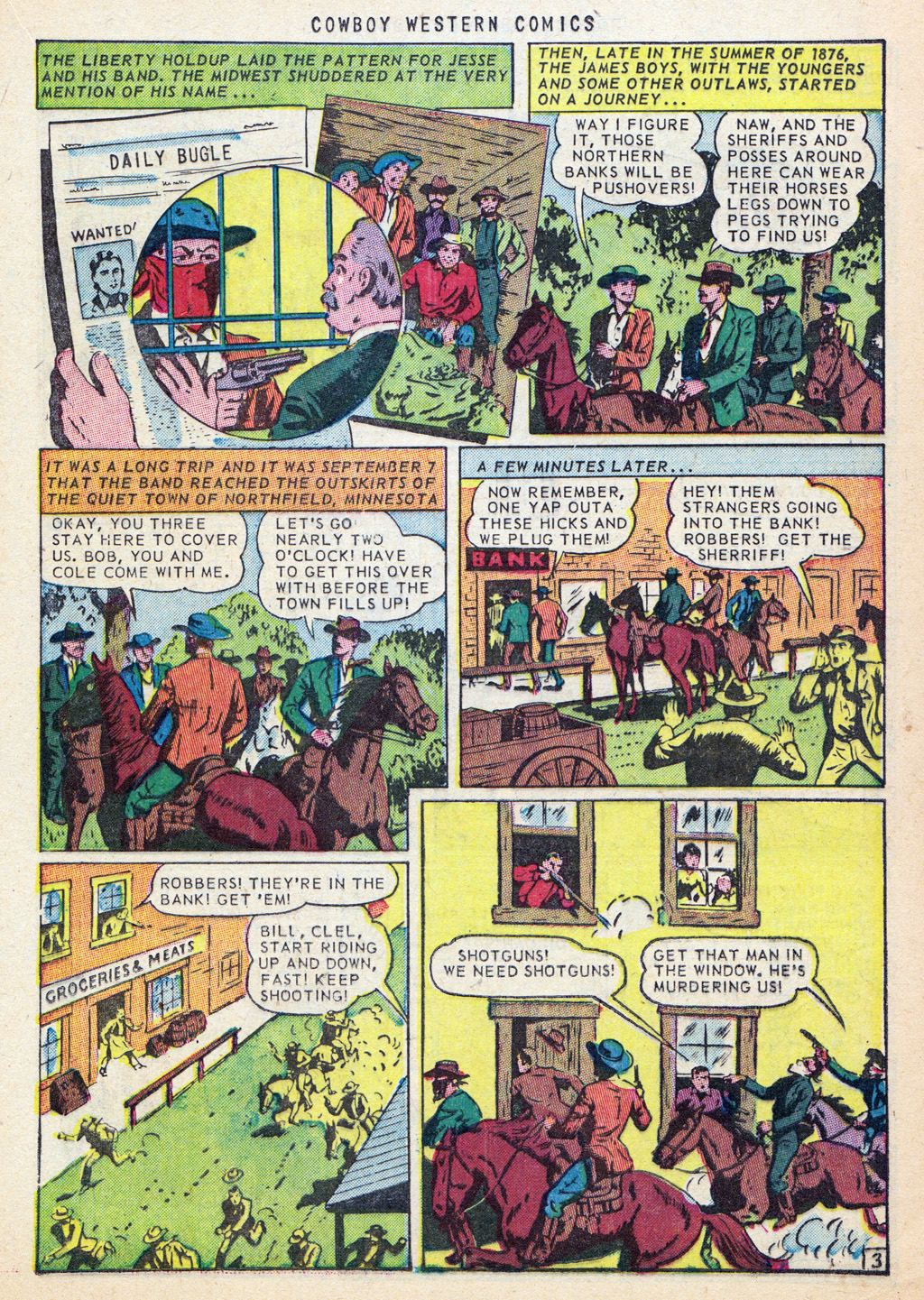 Read online Cowboy Western Comics (1948) comic -  Issue #39 - 17