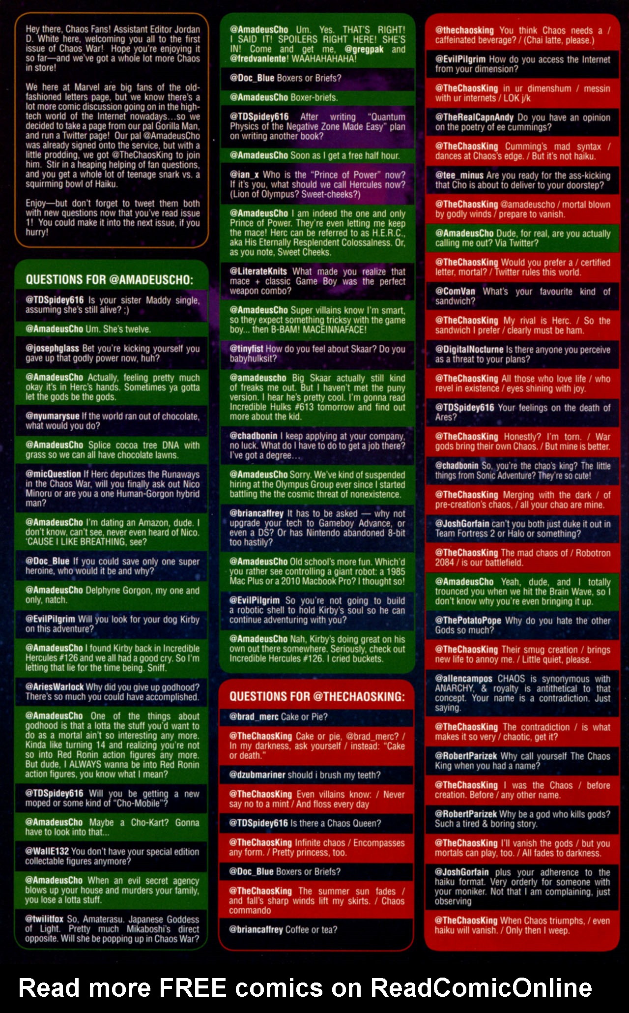 Read online Chaos War comic -  Issue #1 - 39