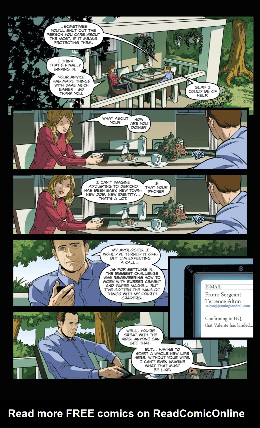 Read online Jericho Season 4 comic -  Issue #4 - 13