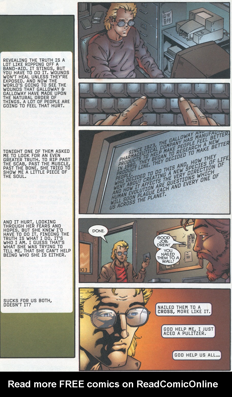 Read online Troublemakers comic -  Issue #16 - 24
