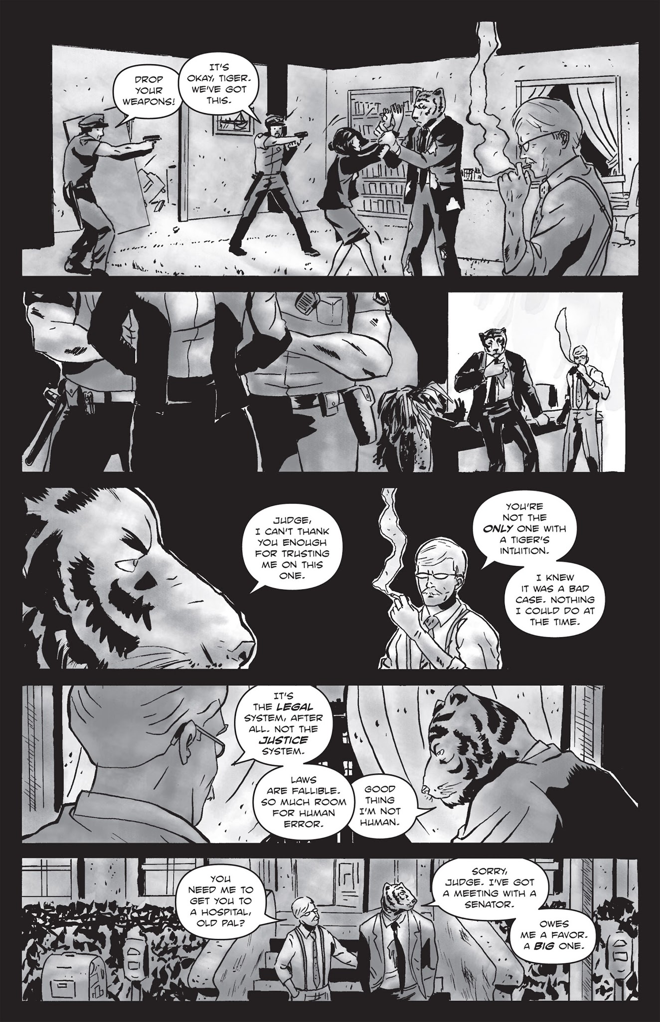 Read online Tiger Lawyer comic -  Issue #1 - 21