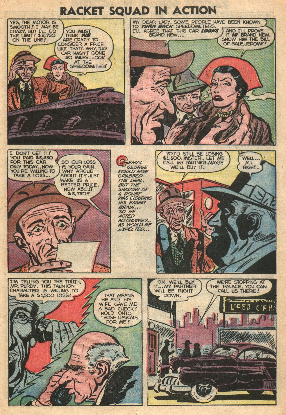 Read online Racket Squad in Action comic -  Issue #6 - 13