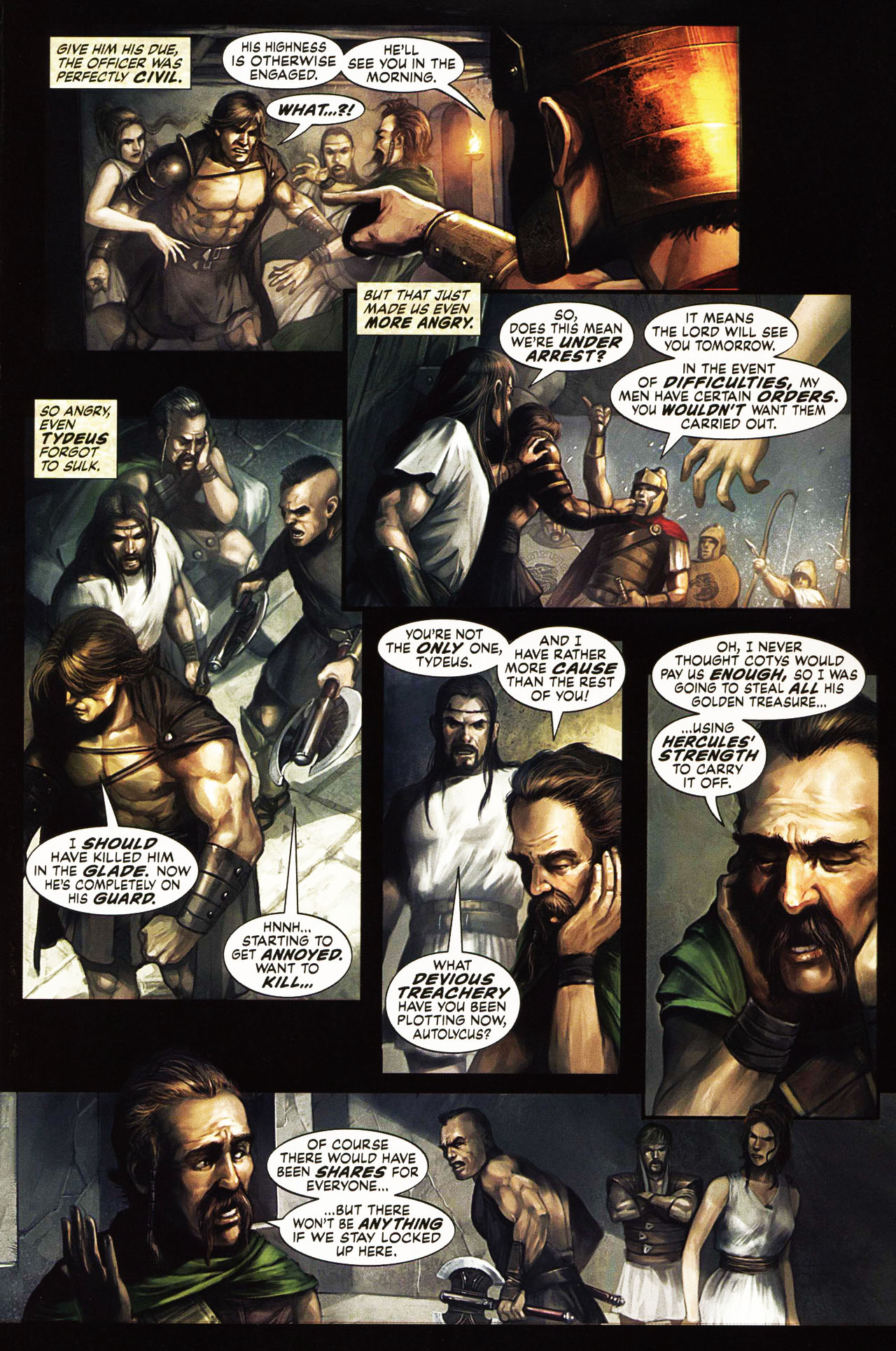 Read online Hercules (2008) comic -  Issue #4 - 5