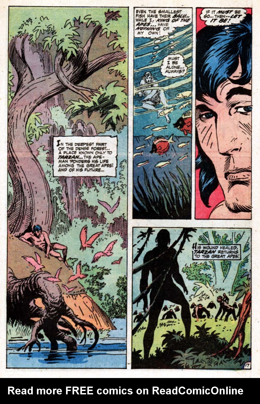 Read online Tarzan (1972) comic -  Issue #213 - 19