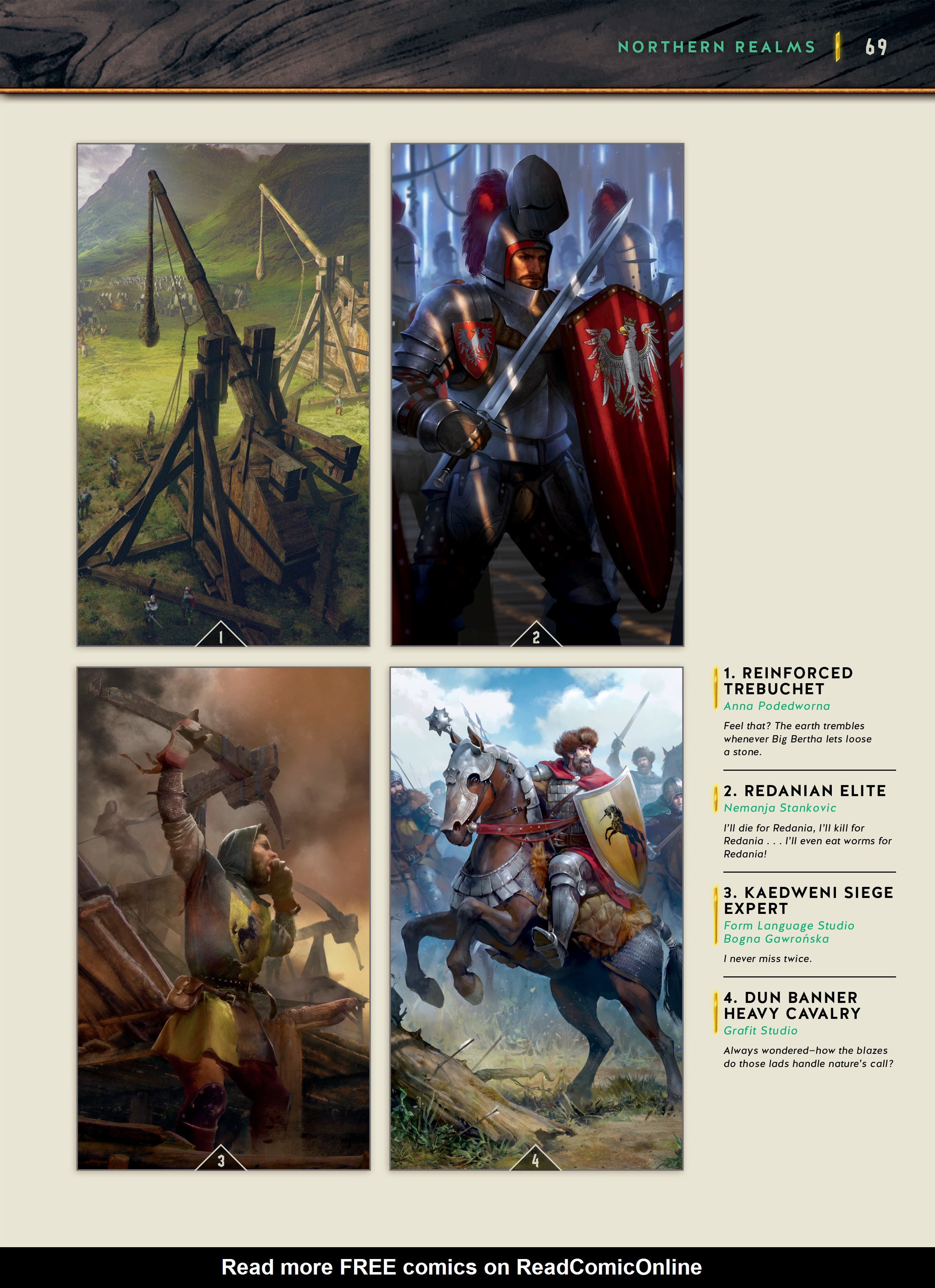 Read online Gwent: Art of the Witcher Card Game comic -  Issue # TPB (Part 1) - 60