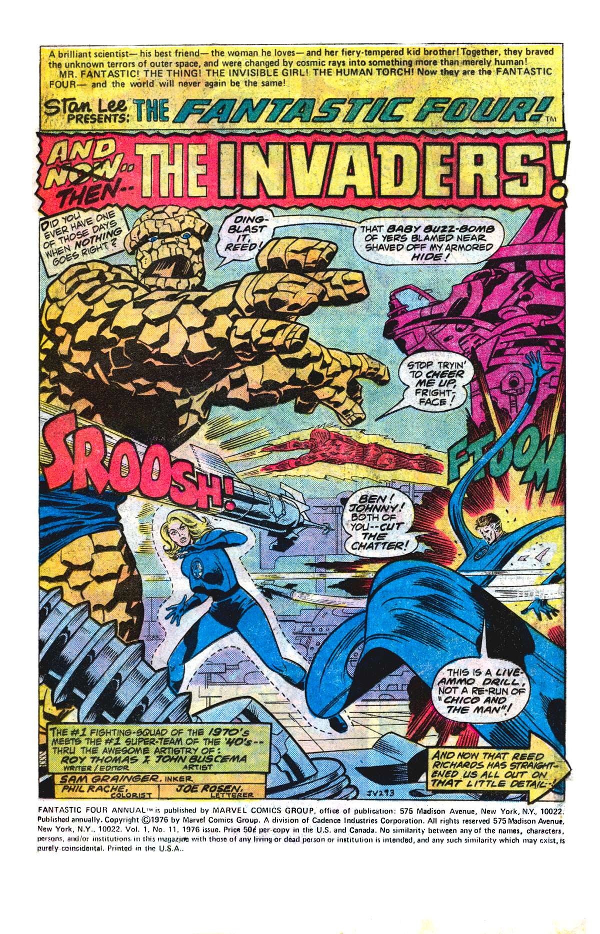 Read online Fantastic Four (1961) comic -  Issue # _Annual 11 - 2