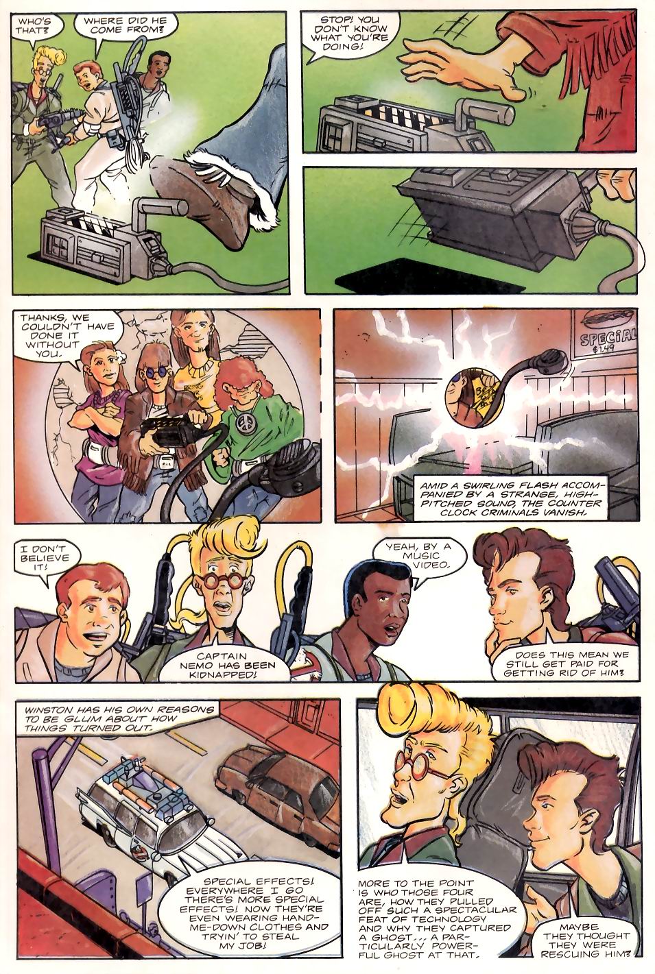 Read online Real Ghostbusters comic -  Issue #1 - 11