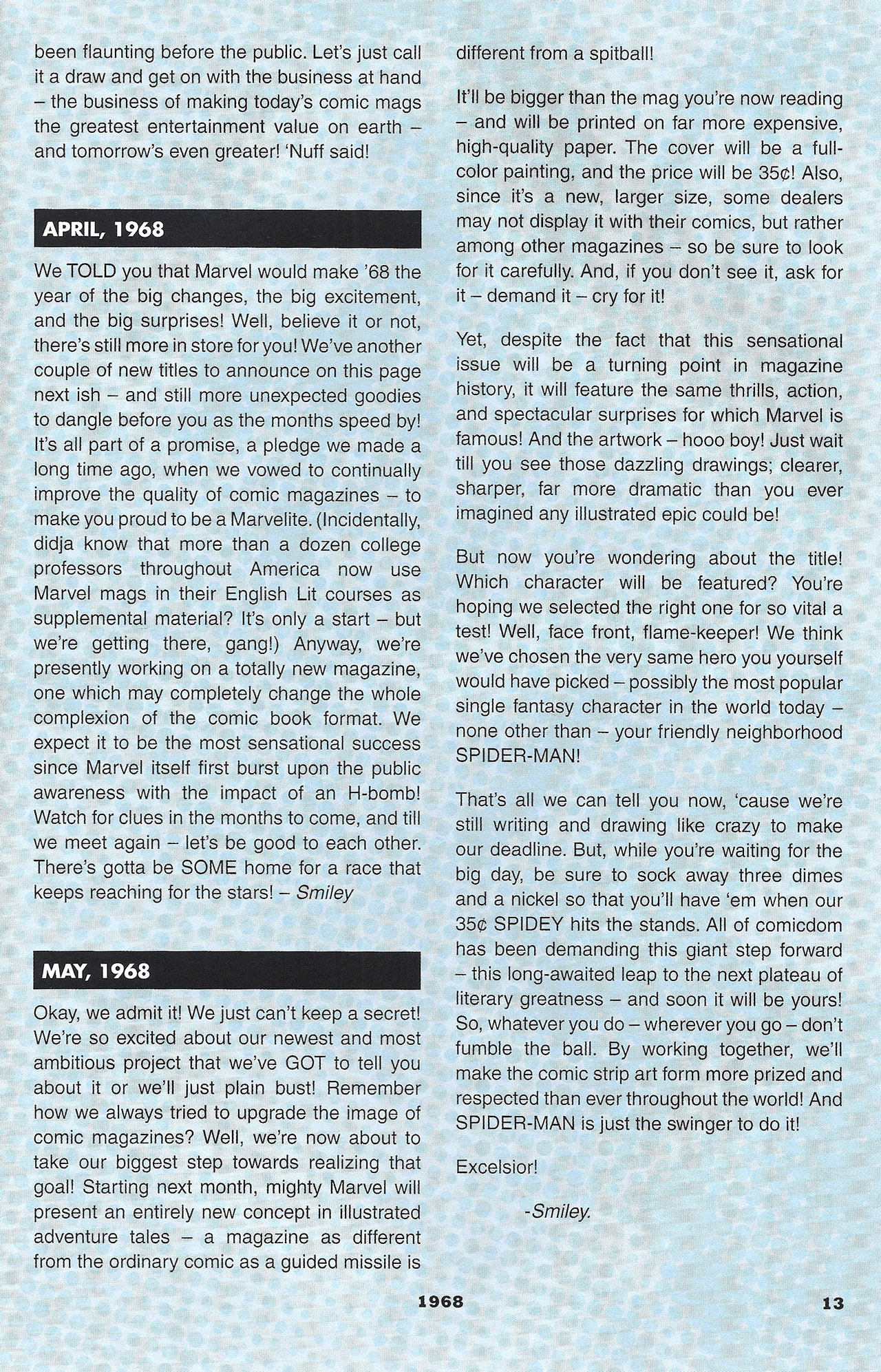 Read online Stan's Soapbox: The Collection comic -  Issue # TPB - 13