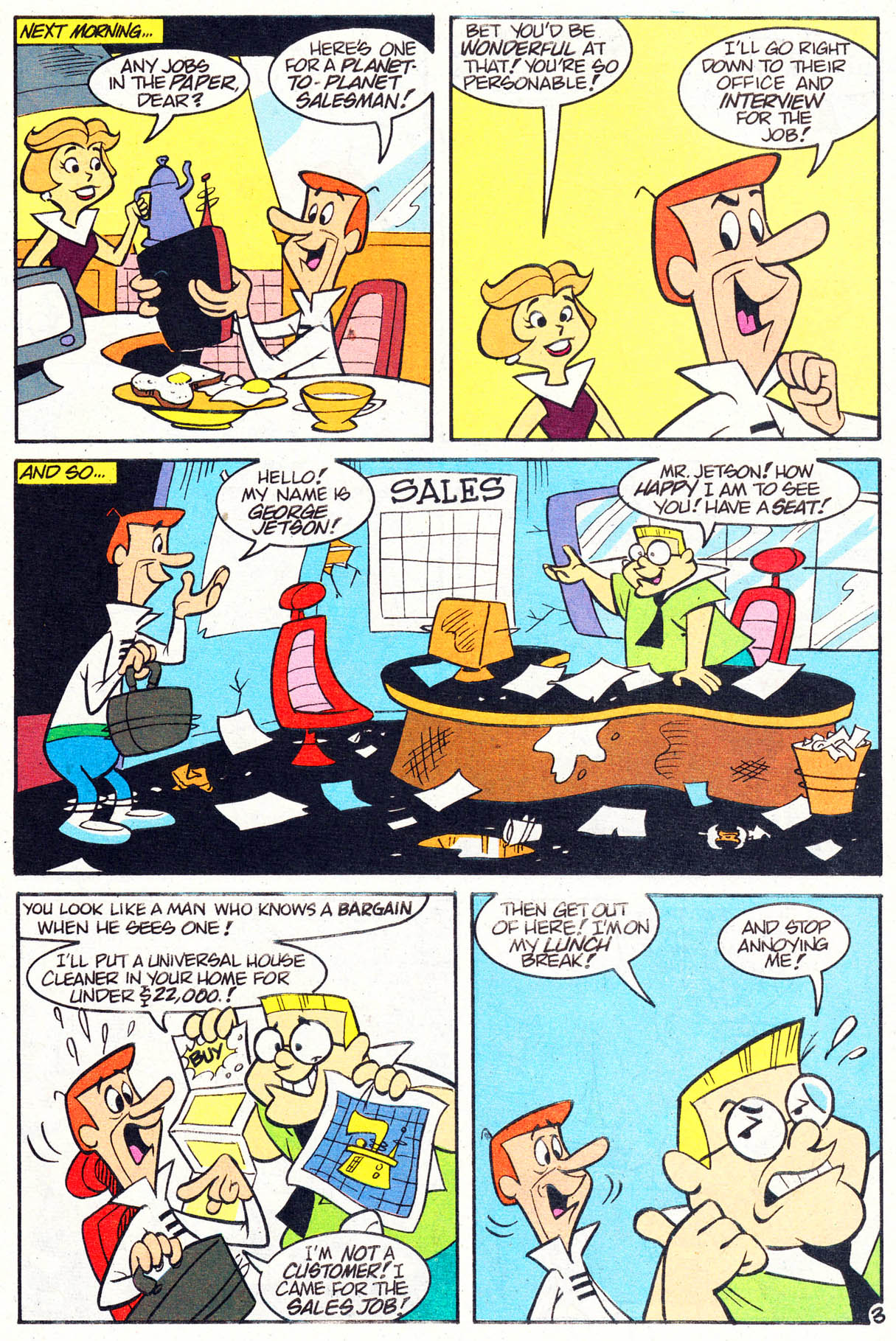 Read online The Jetsons comic -  Issue #5 - 5
