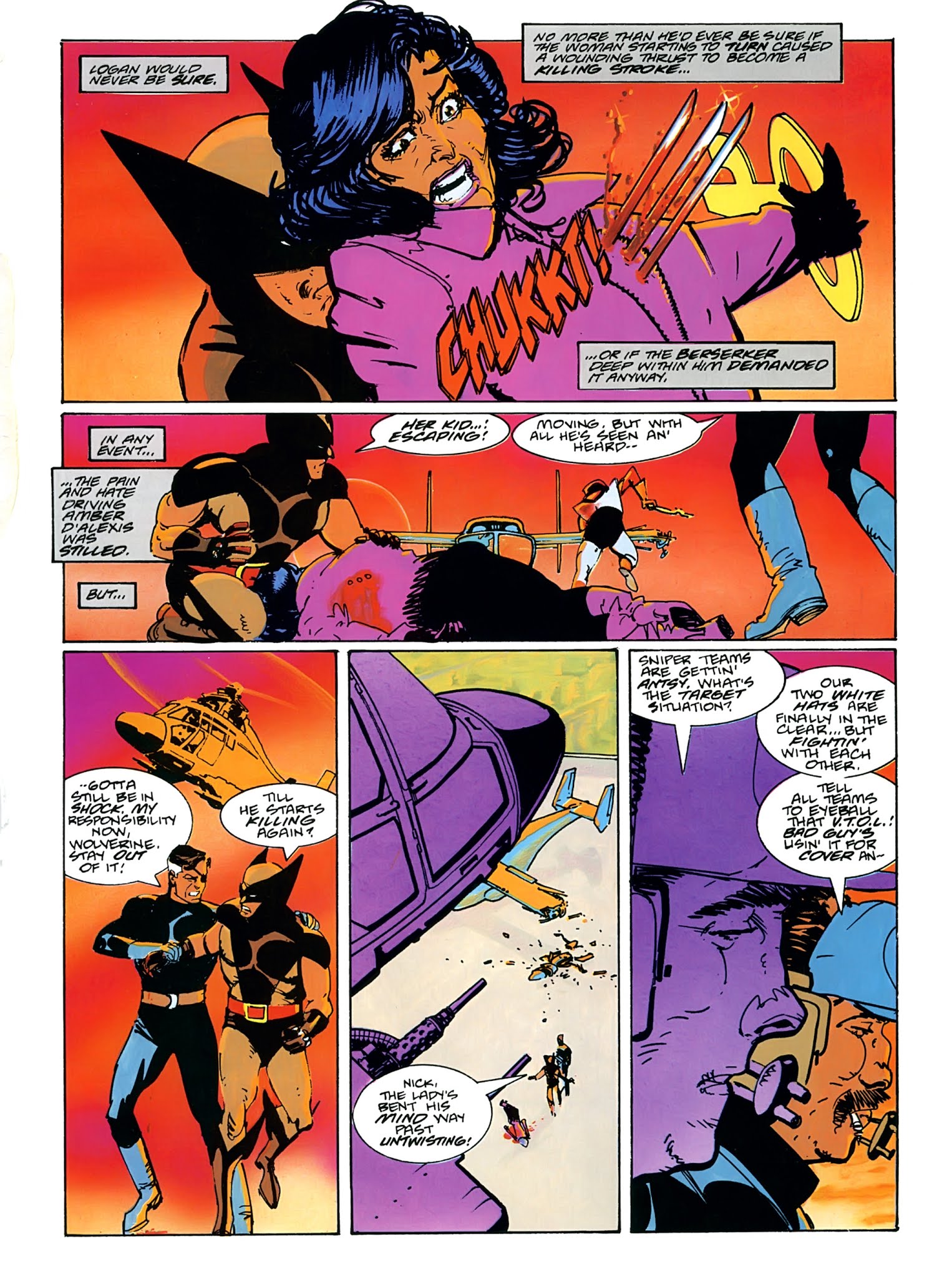 Read online Wolverine, Nick Fury: The Scorpio Connection comic -  Issue # TPB - 60