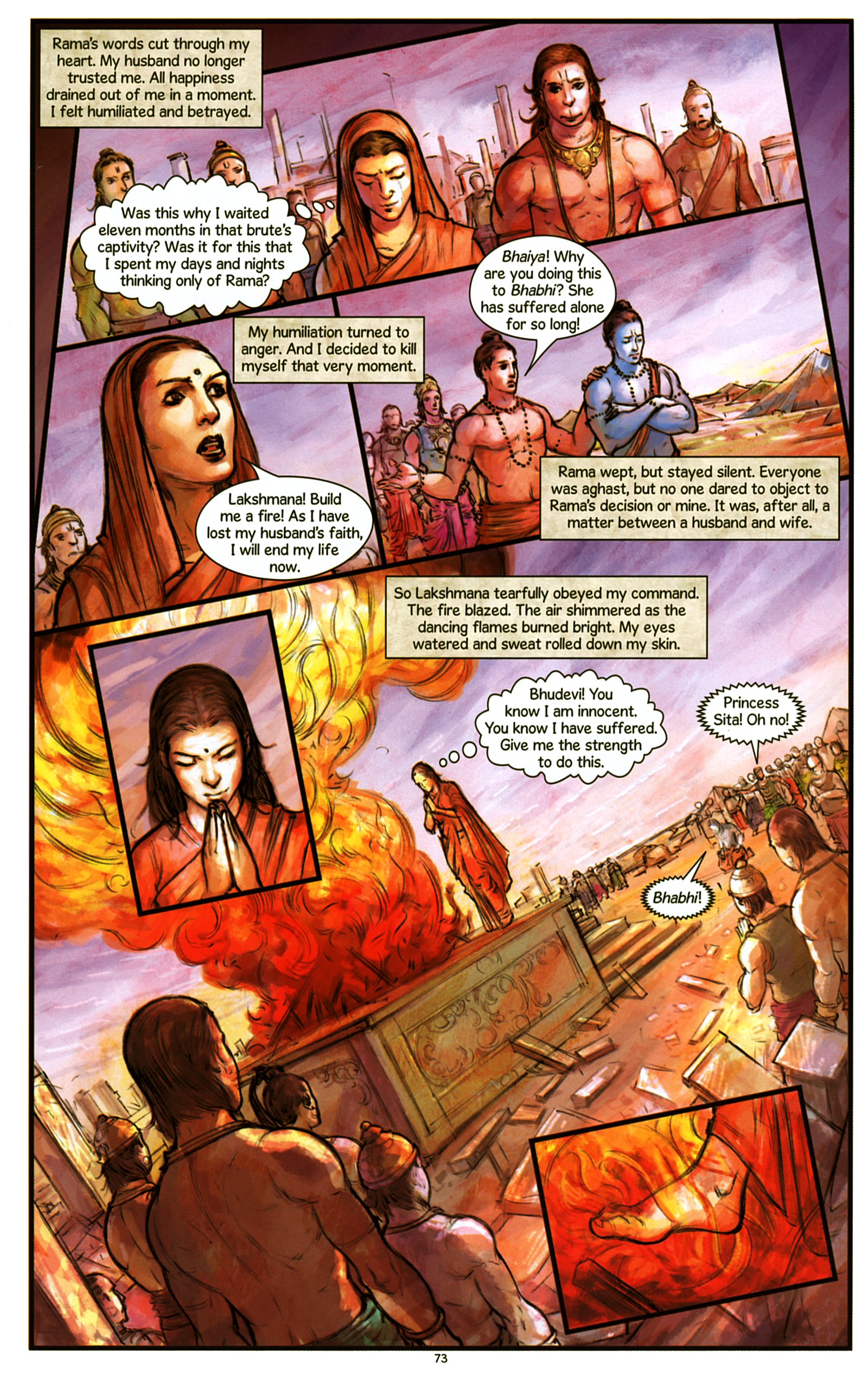 Read online Sita Daughter of the Earth comic -  Issue # TPB - 77