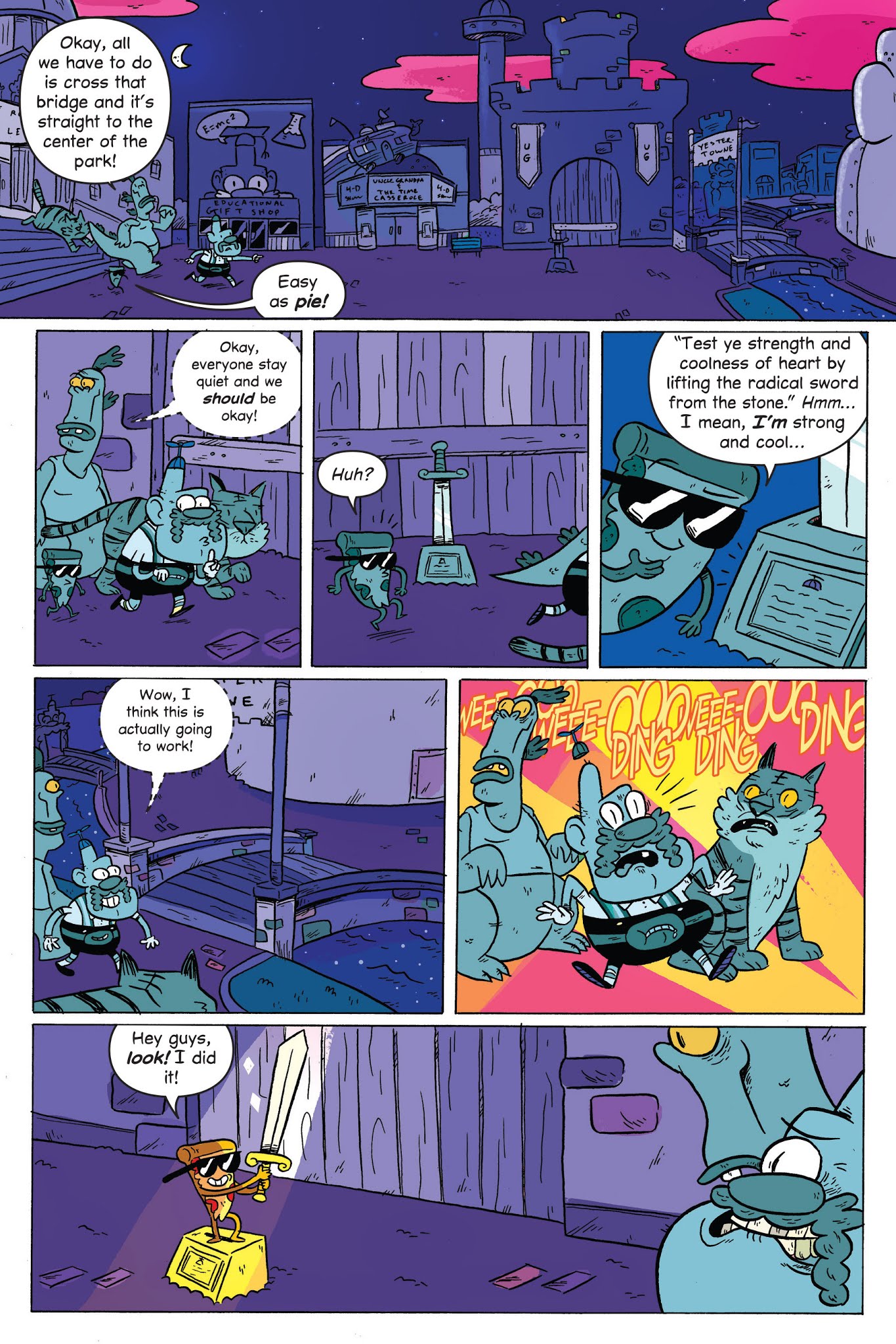 Read online Uncle Grandpa in Uncle Grandpaland comic -  Issue # TPB - 83