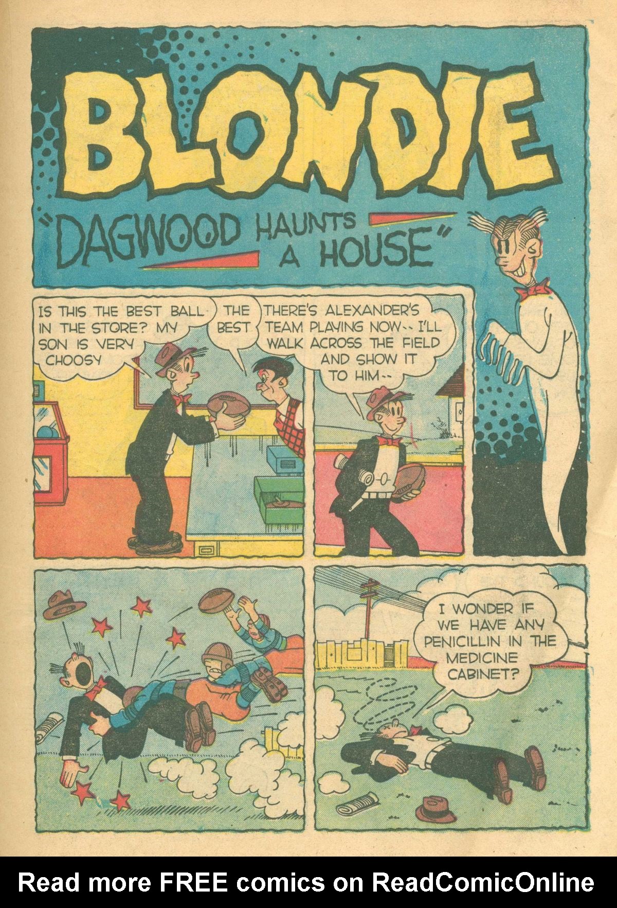 Read online Blondie Comics (1947) comic -  Issue #5 - 19