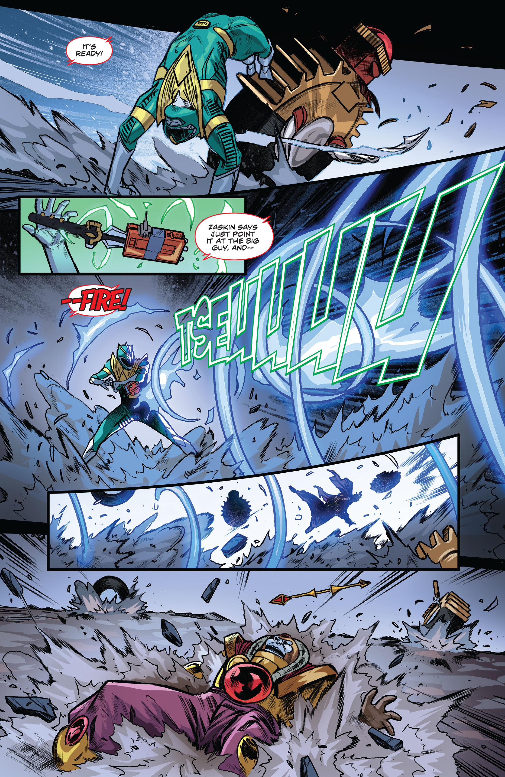 Read online Mighty Morphin comic -  Issue #19 - 21