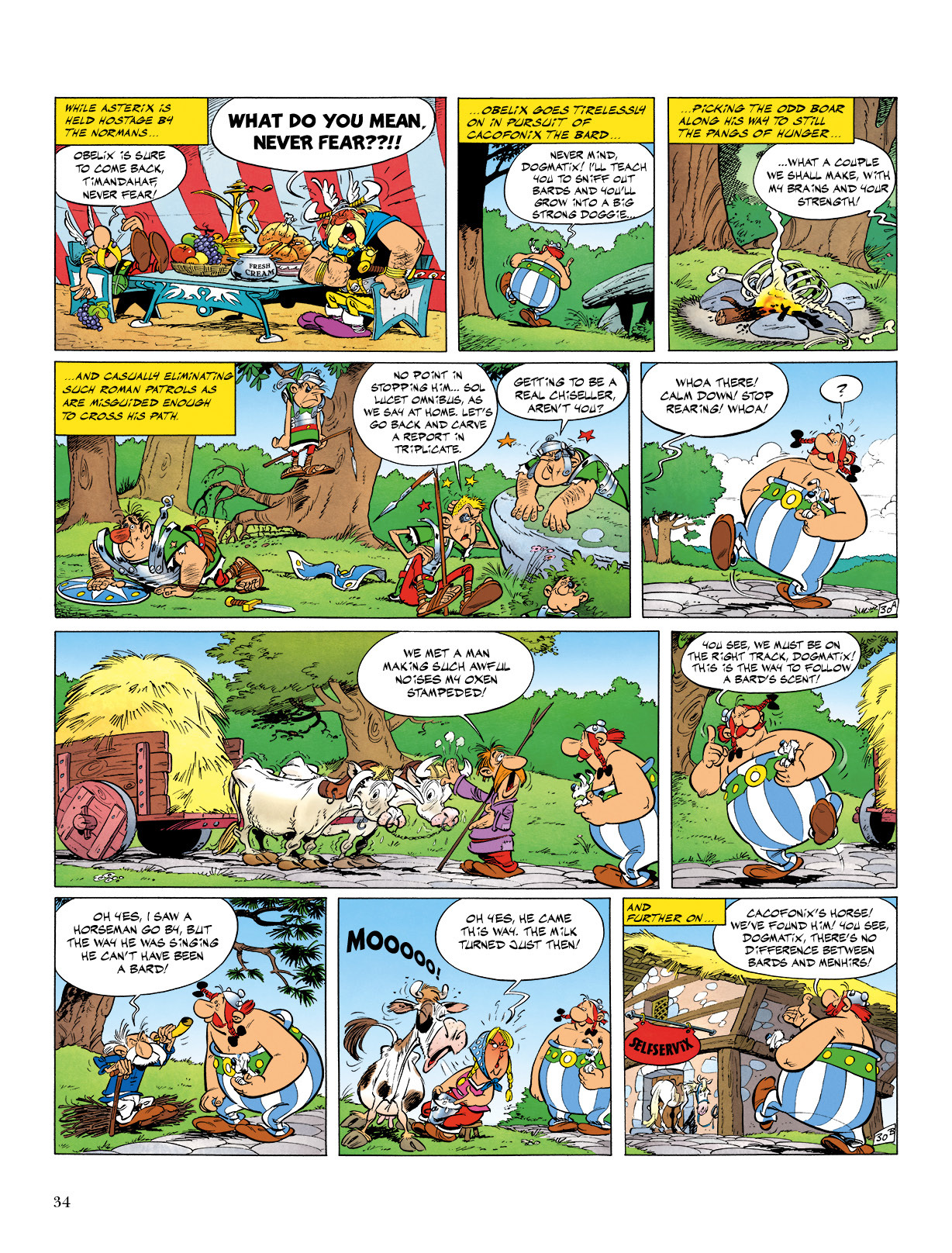 Read online Asterix comic -  Issue #9 - 35