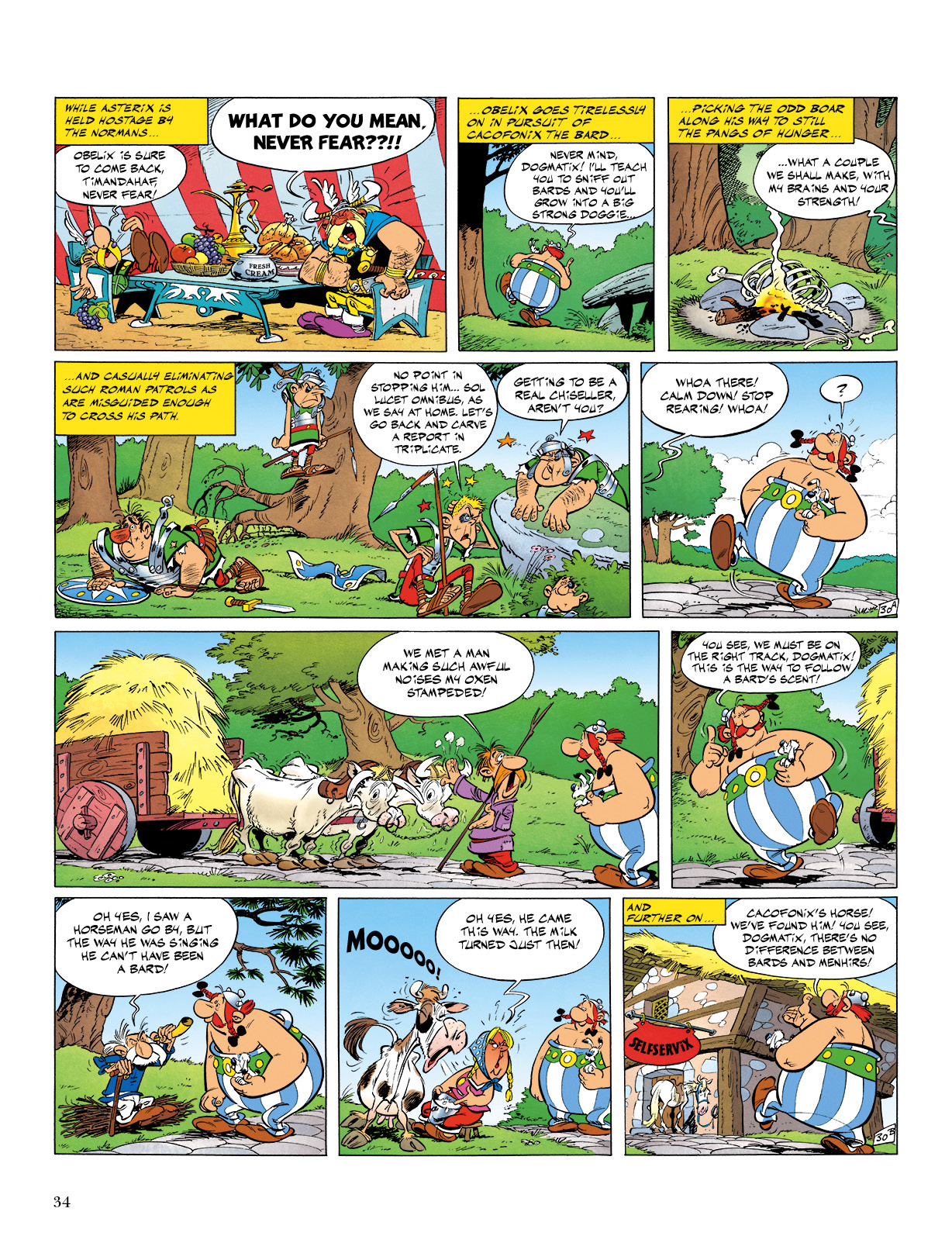 Read online Asterix comic -  Issue #9 - 35