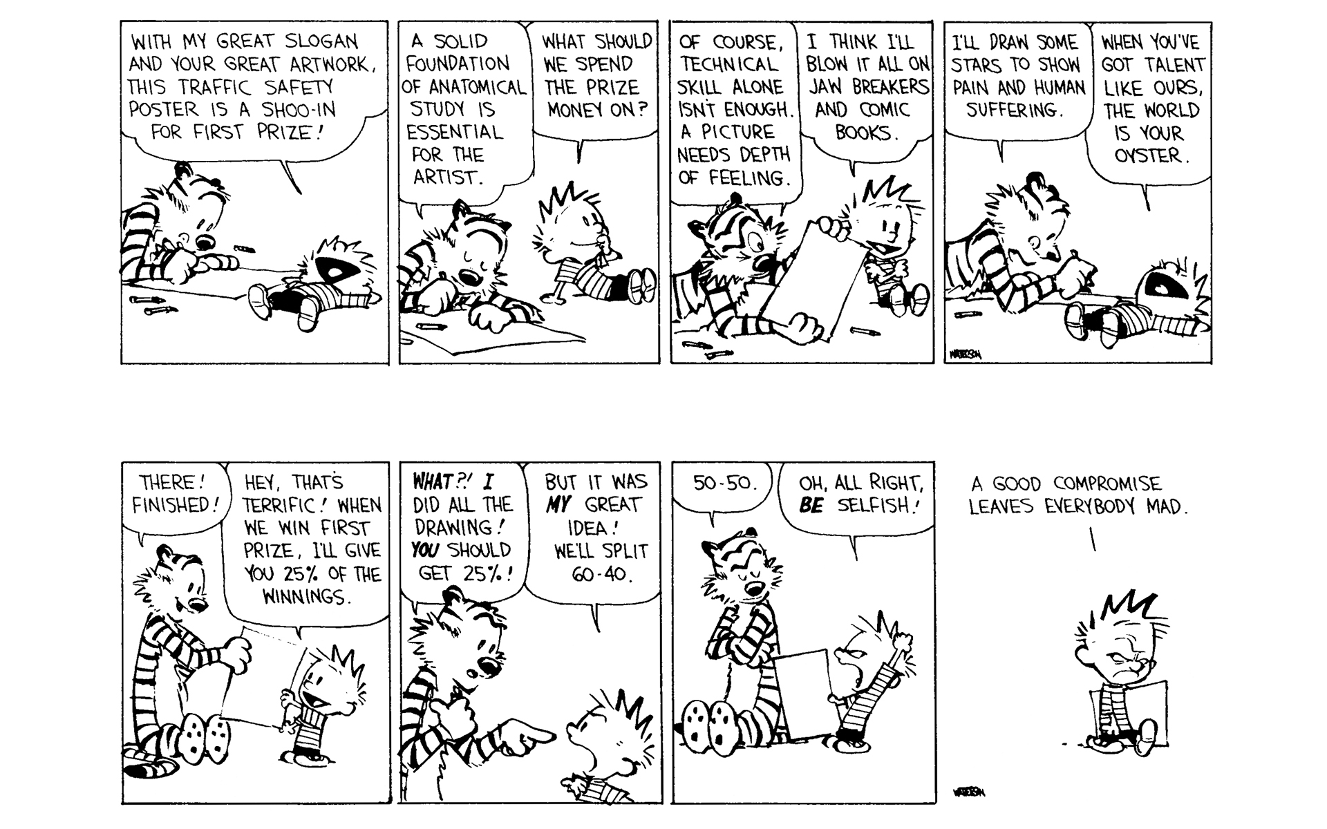 Read online Calvin and Hobbes comic -  Issue #9 - 104