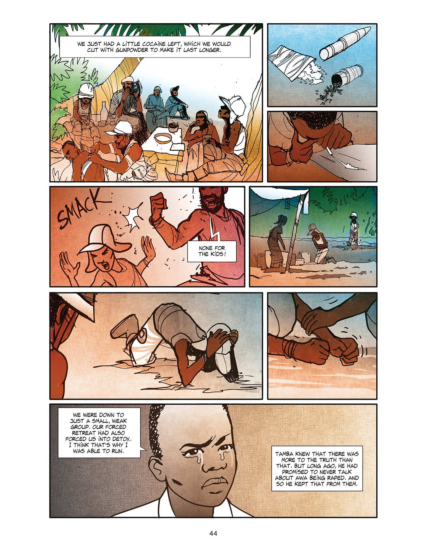Read online Tamba, Child Soldier comic -  Issue # TPB - 45