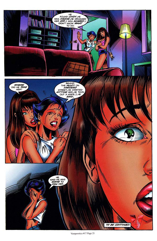 Read online Vamperotica comic -  Issue #17 - 22