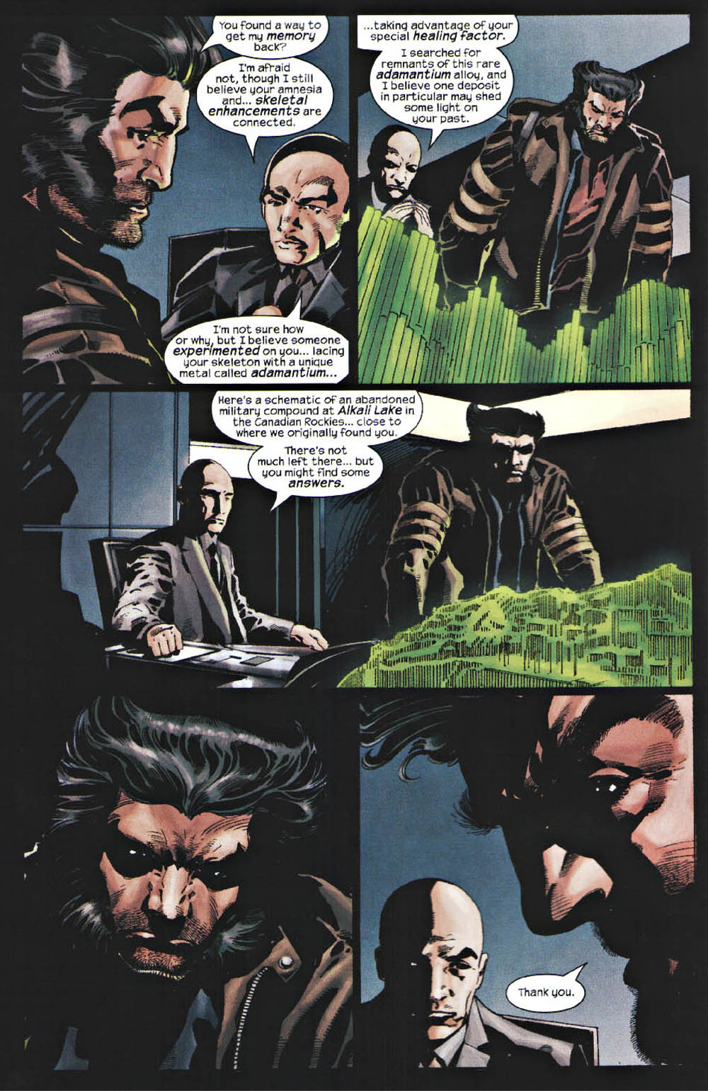 Read online X-Men 2 Movie Prequel: Wolverine comic -  Issue # Full - 5