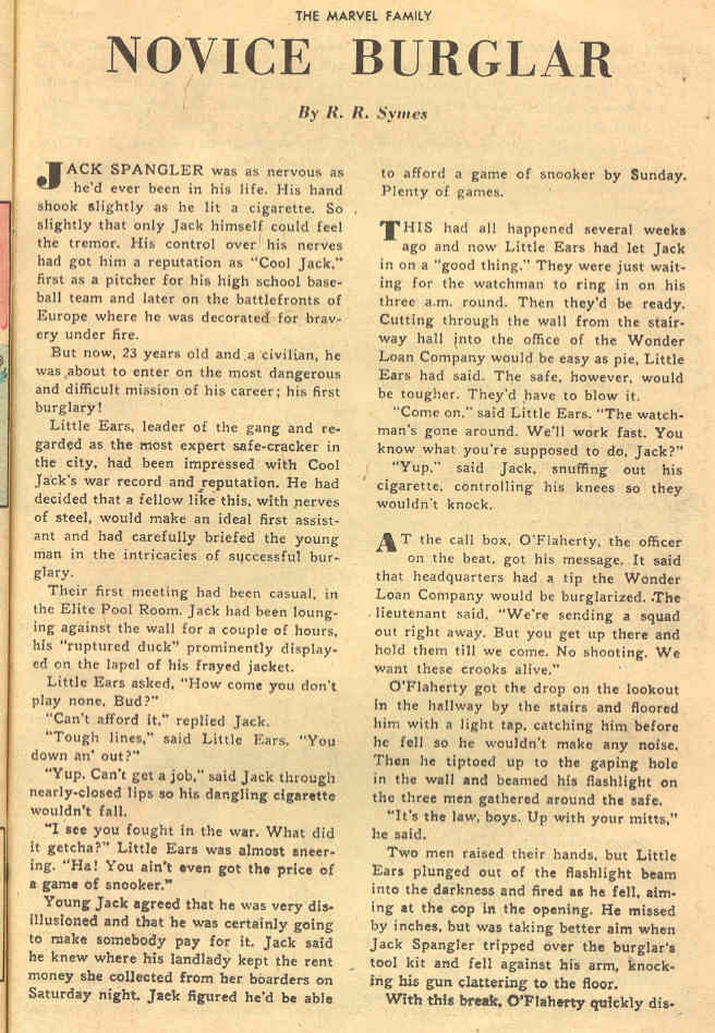 Read online The Marvel Family comic -  Issue #29 - 39