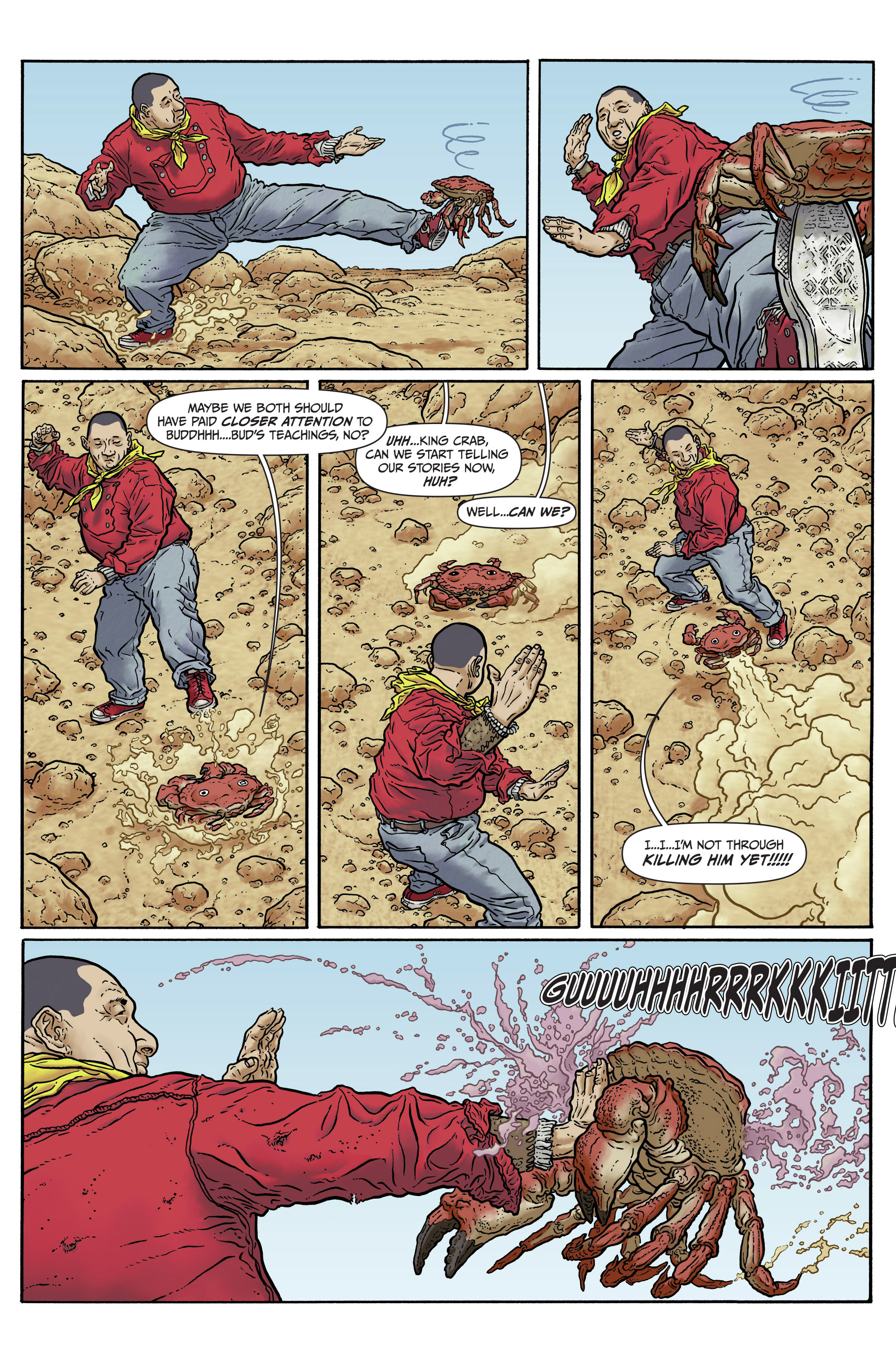 Read online Shaolin Cowboy comic -  Issue #2 - 17