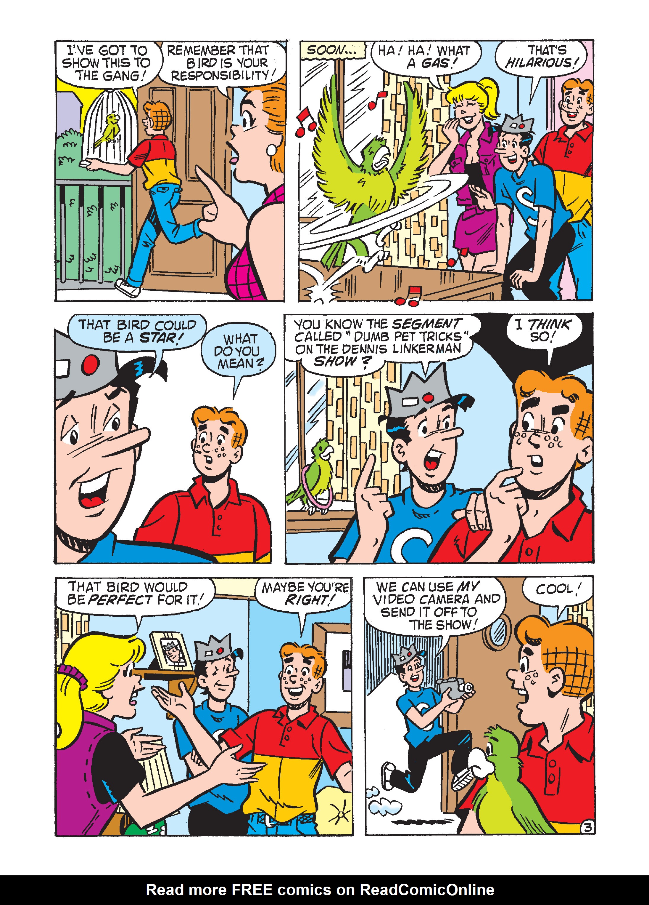 Read online Jughead and Archie Double Digest comic -  Issue #5 - 208
