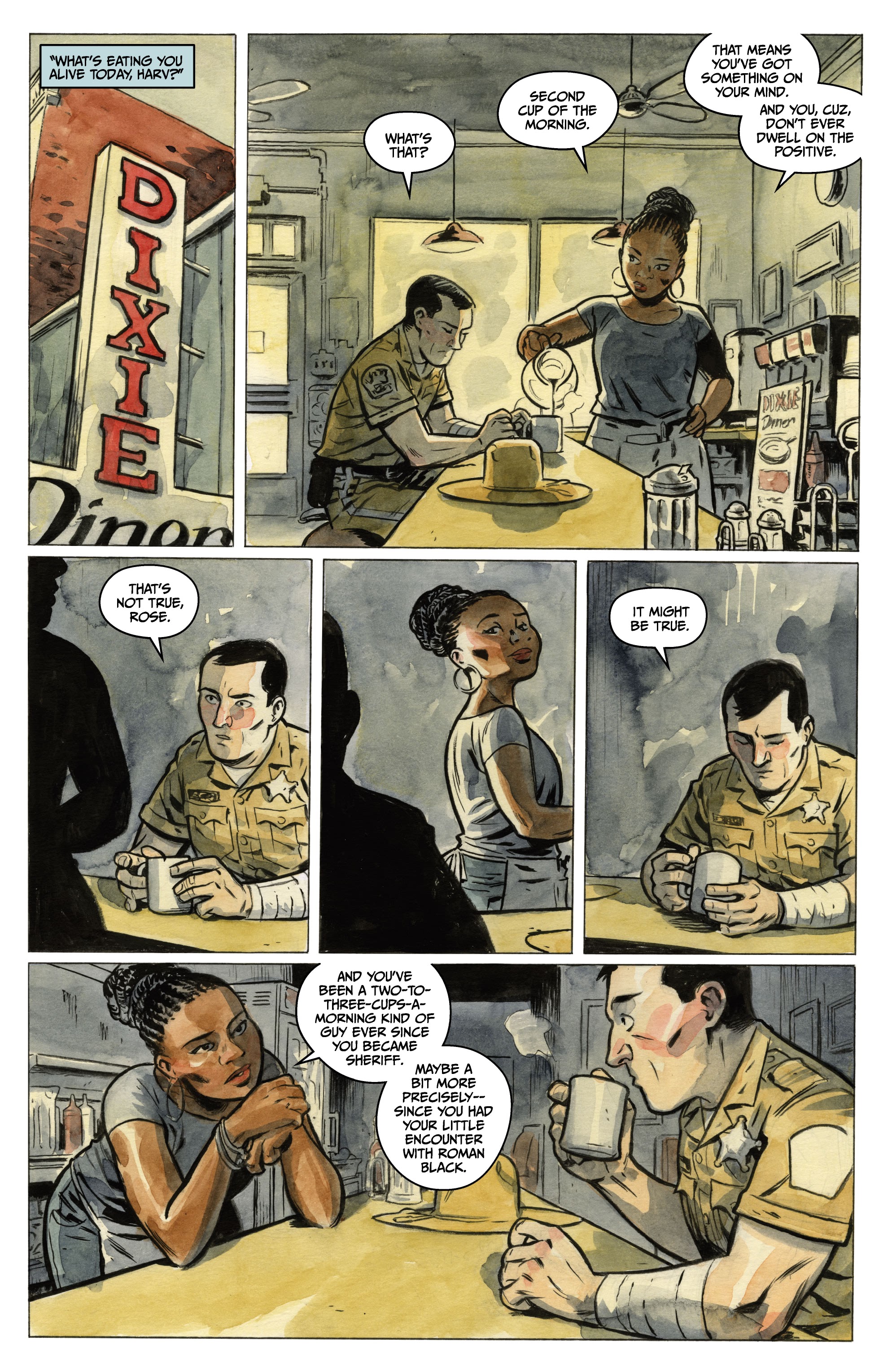 Read online Manor Black: Fire in the Blood comic -  Issue #1 - 18