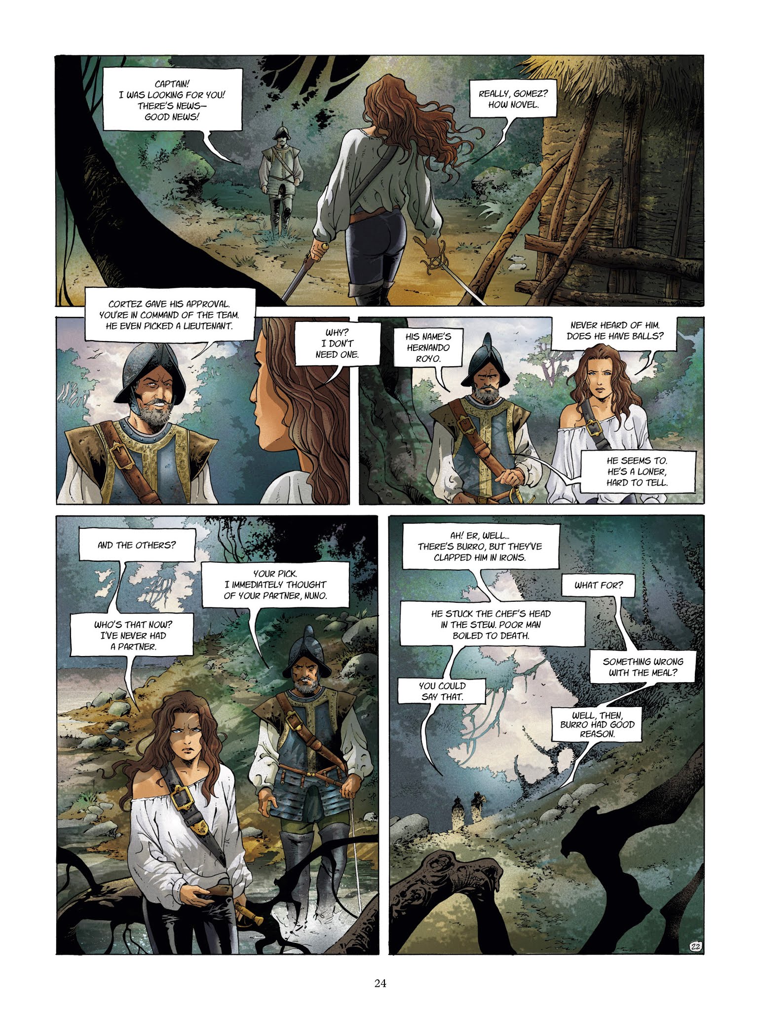 Read online Conquistador comic -  Issue #1 - 25