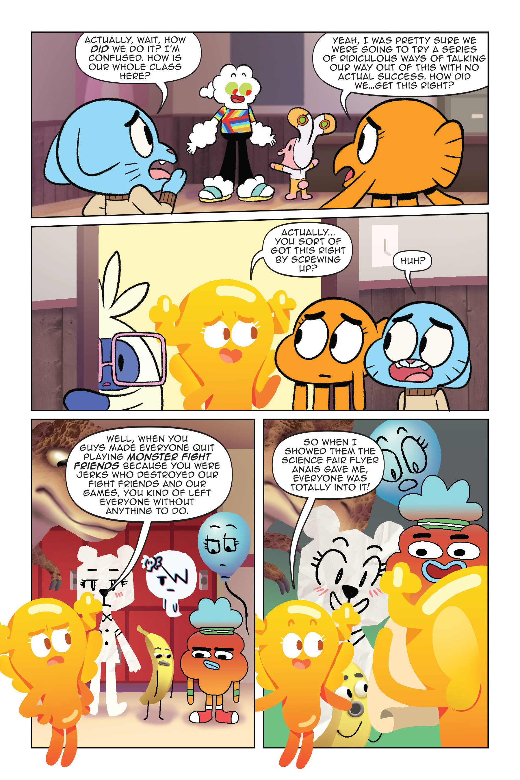 Read online The Amazing World of Gumball: Cheat Code comic -  Issue # Full - 116