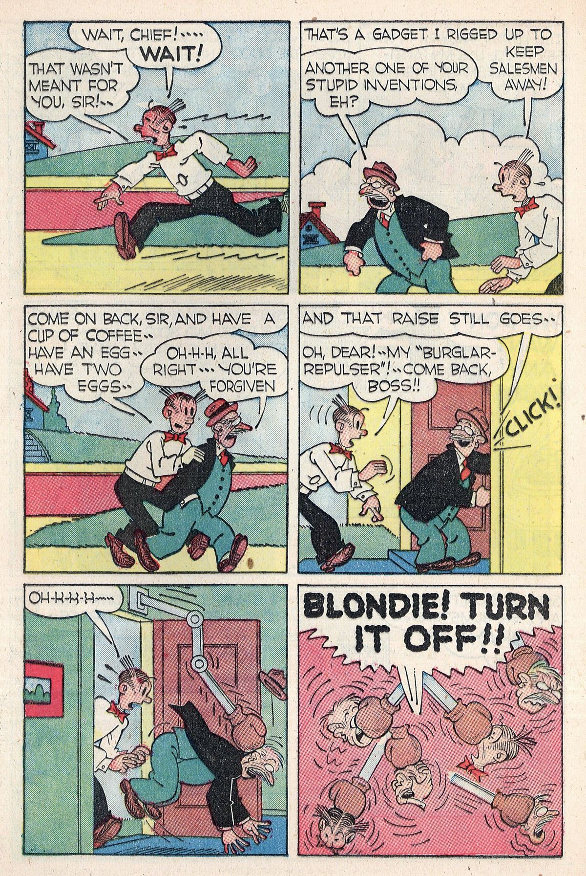Read online Blondie Comics (1947) comic -  Issue #9 - 16