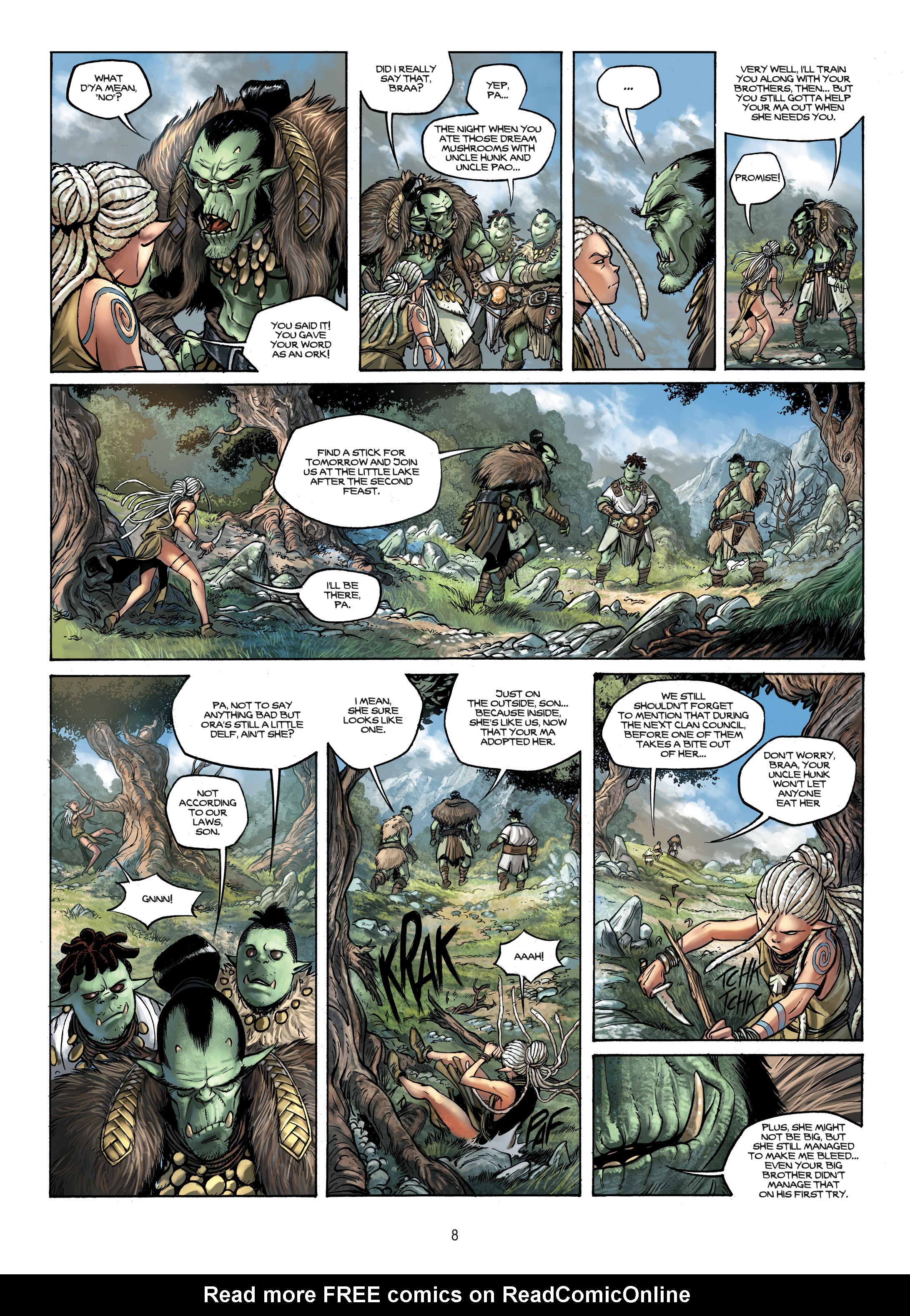 Read online Elves comic -  Issue #12 - 8