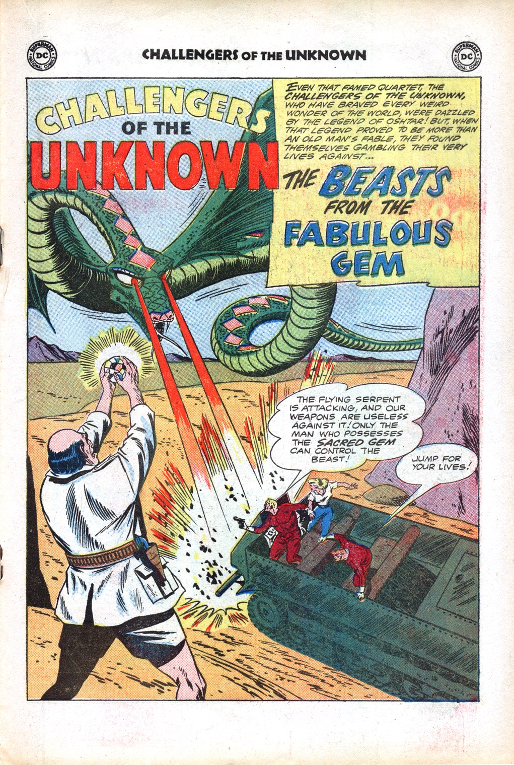 Challengers of the Unknown (1958) Issue #19 #19 - English 19