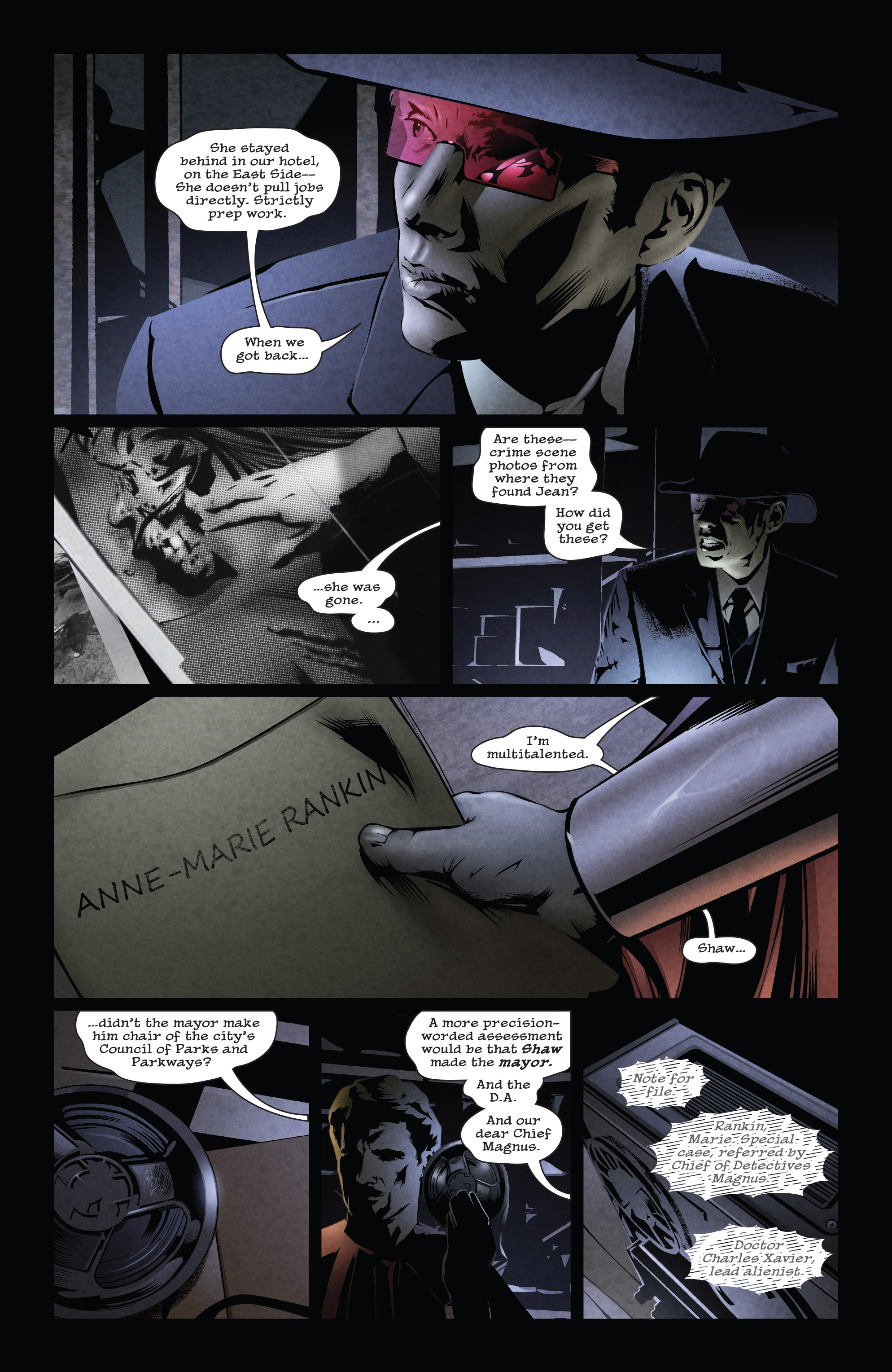 Read online X-Men Noir comic -  Issue #2 - 12