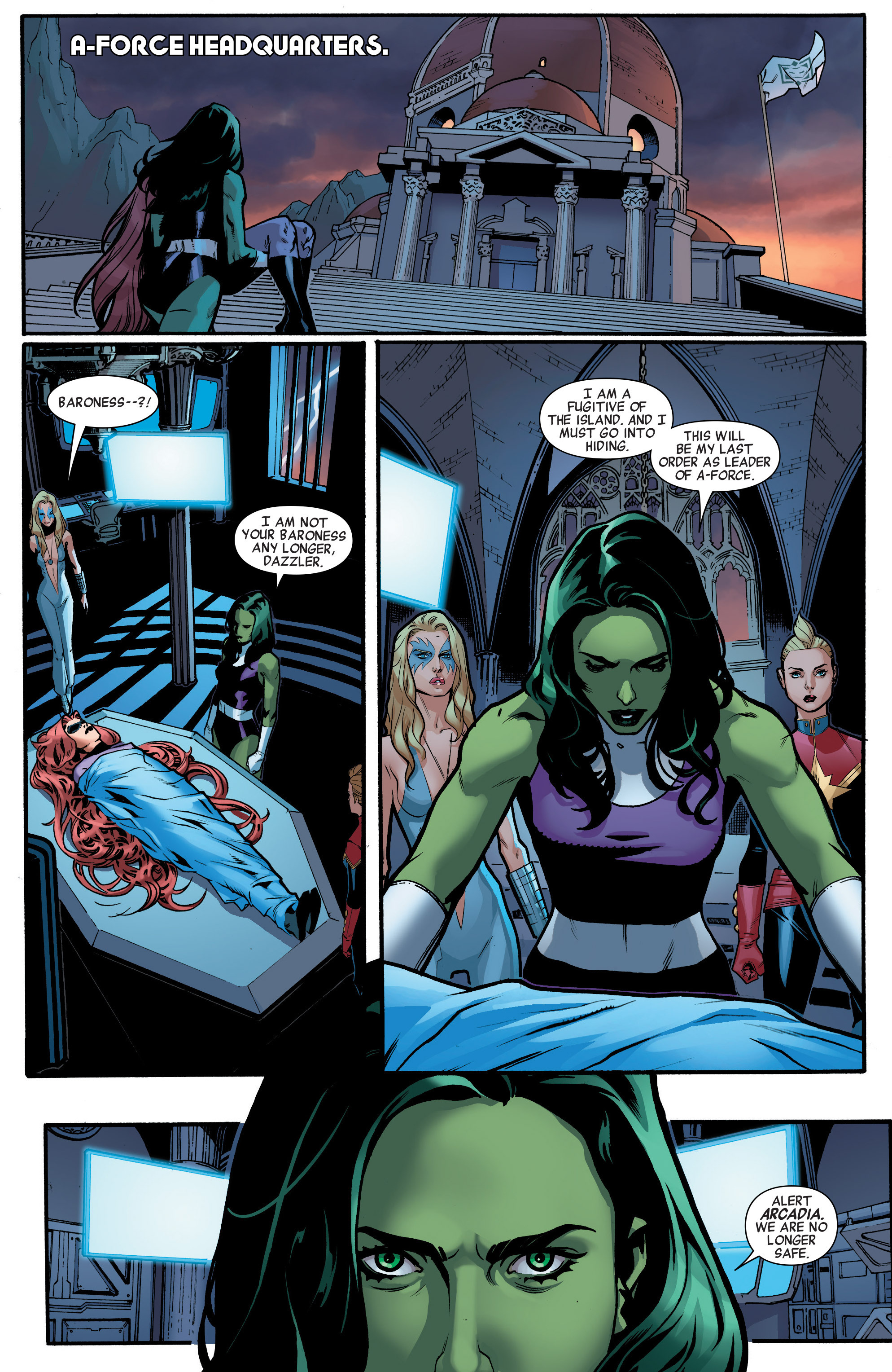 Read online A-Force (2015) comic -  Issue #3 - 16